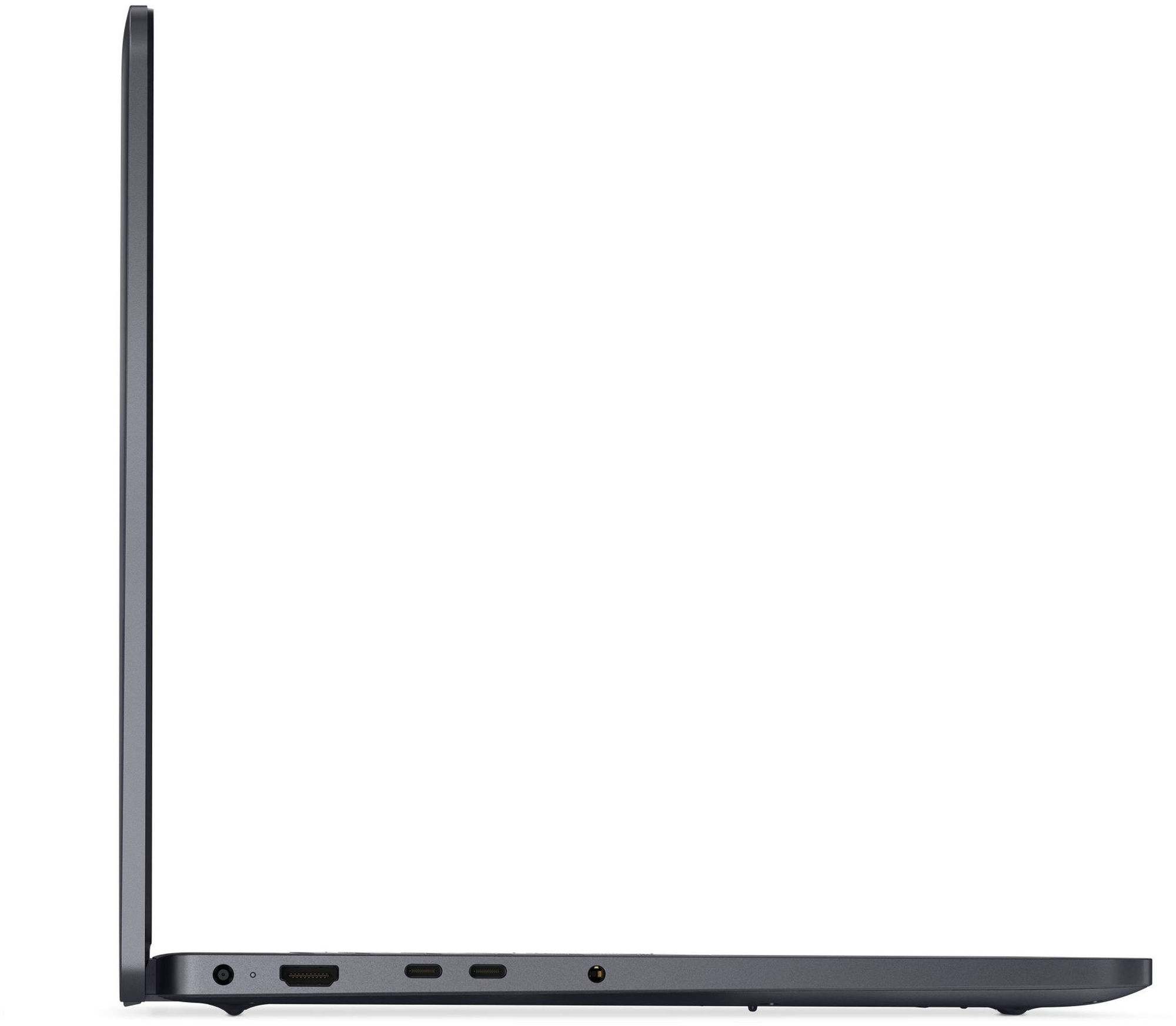 Dell Pro 16 PC16255-306 vue latérale avec connectique gauche Dell Pro 16 PC16255-306 vue latérale avec connectique gauche
