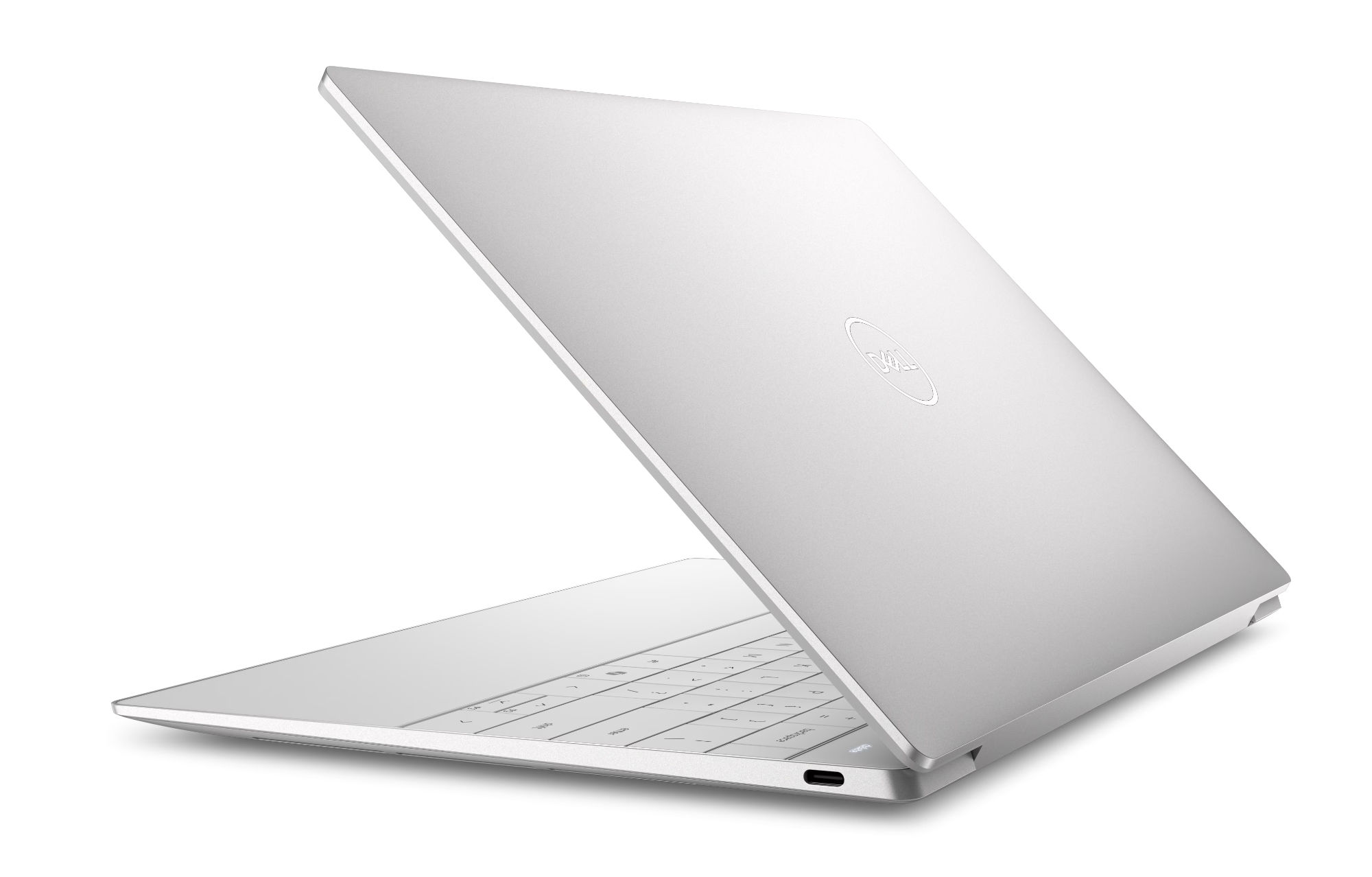 Connectique USB-C du Dell XPS 13-9350 B0H7D3L3BL Vue arrière du Dell XPS 13-9350 B0H7D3L3BL et port USB-C