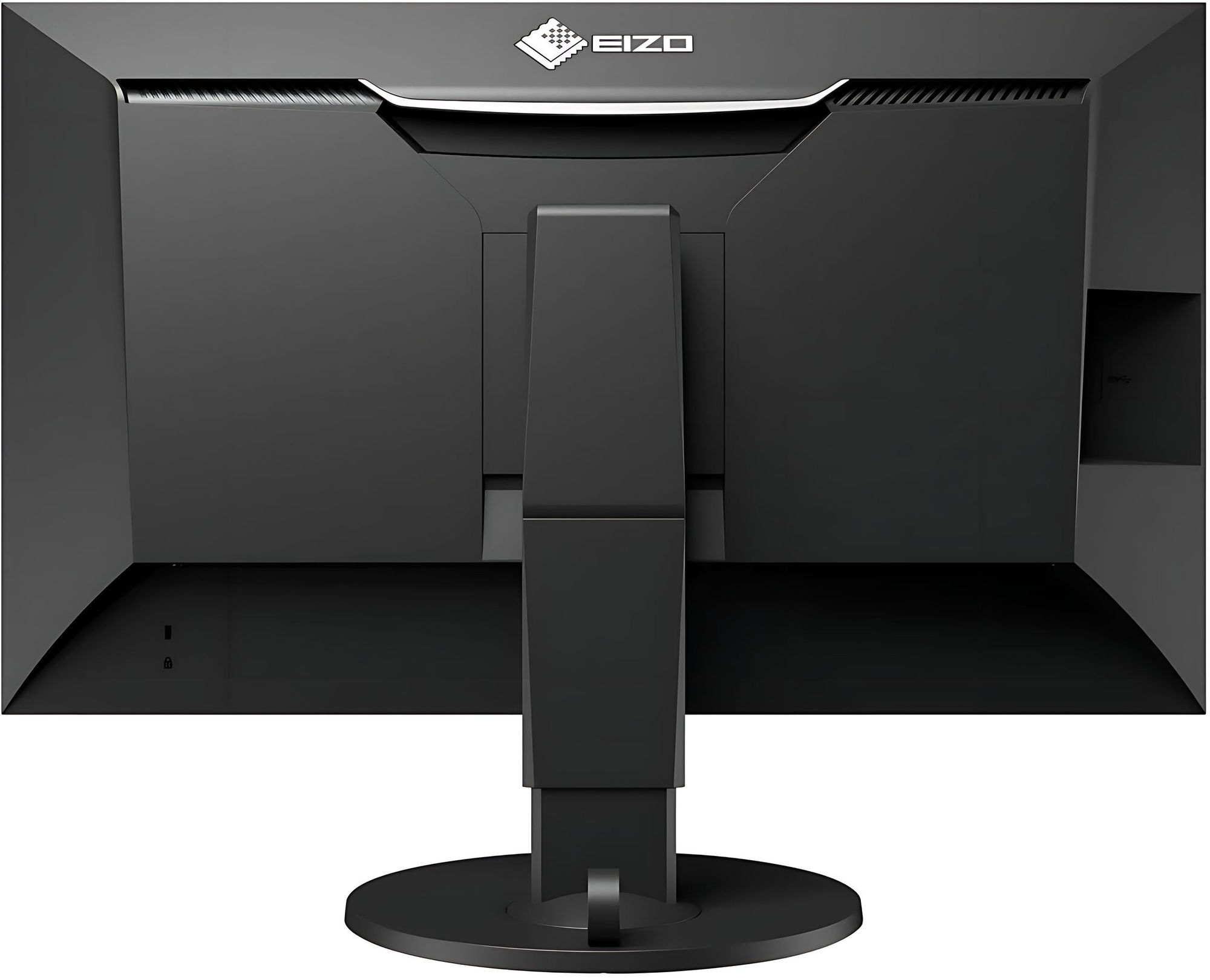 CS2740-BK : vue arrière Eizo ColorEdge CS2740-BK : vue arrière, design et stabilité
