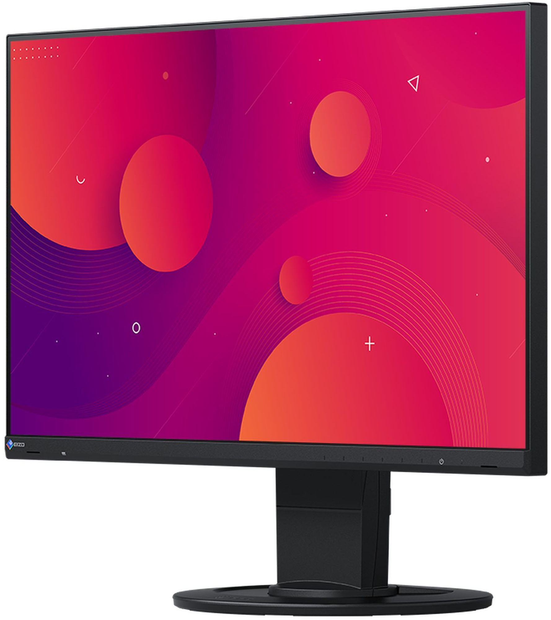 Eizo FlexScan EV2460 - design et angle avant Eizo FlexScan EV2460 - angle avant