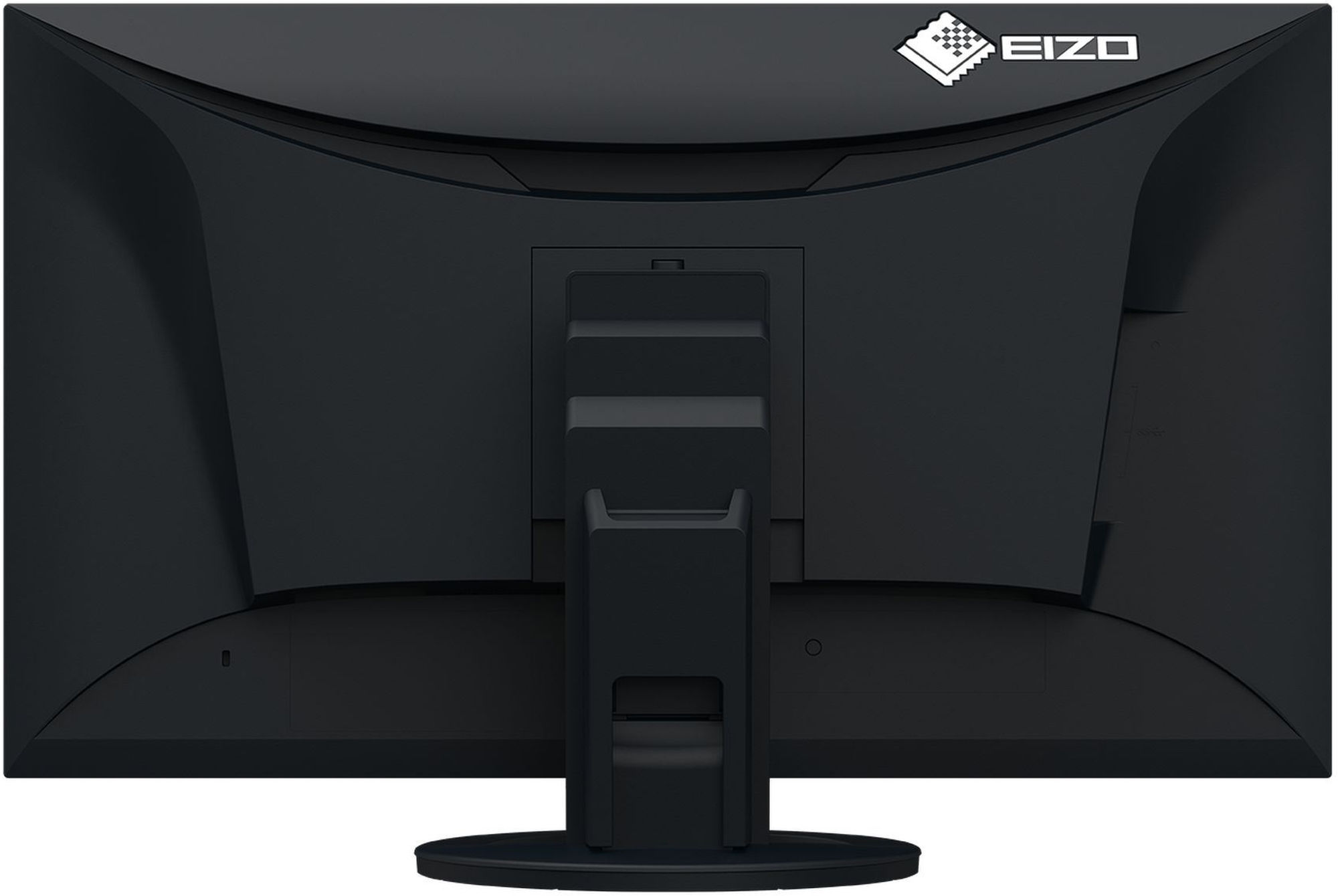 Eizo FlexScan EV2795-BK - connectique arrière et installation bureau Eizo FlexScan EV2795-BK - vue arrière