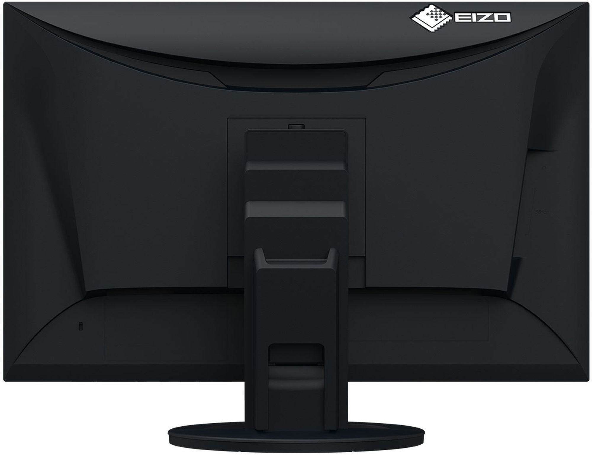 Eizo FlexScan EV2495-BK : vue arrière et design du pied Eizo FlexScan EV2495-BK - vue arrière