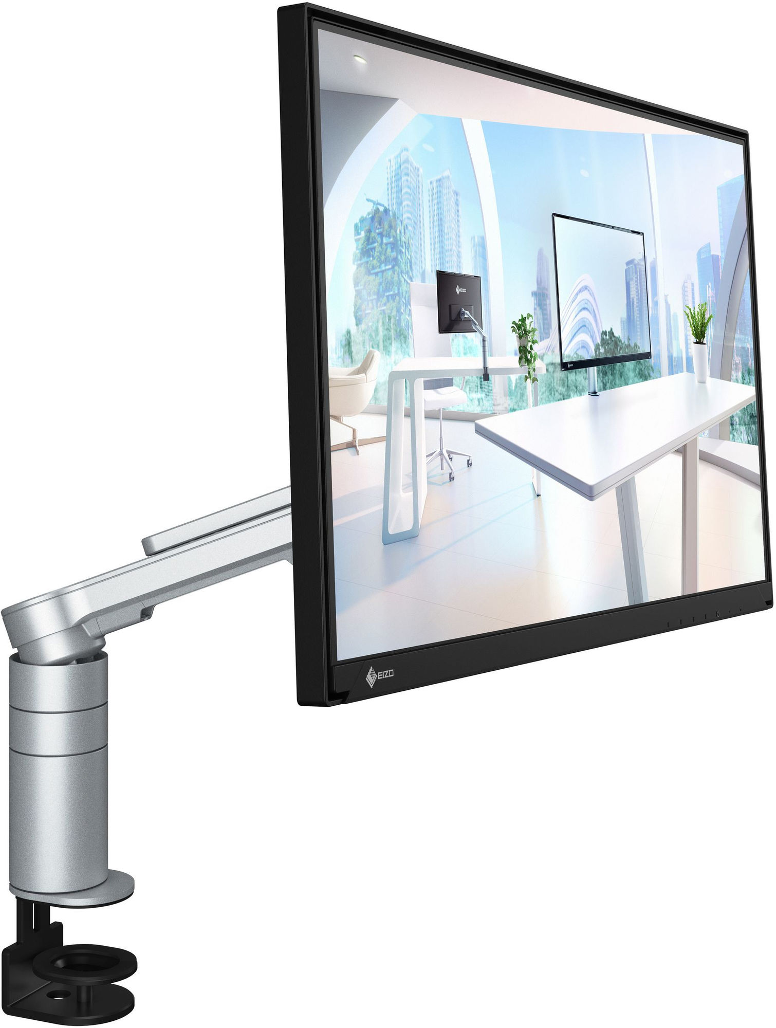 Eizo FlexScan FLT - connectique et profil Eizo FlexScan FLT - connectique et profil