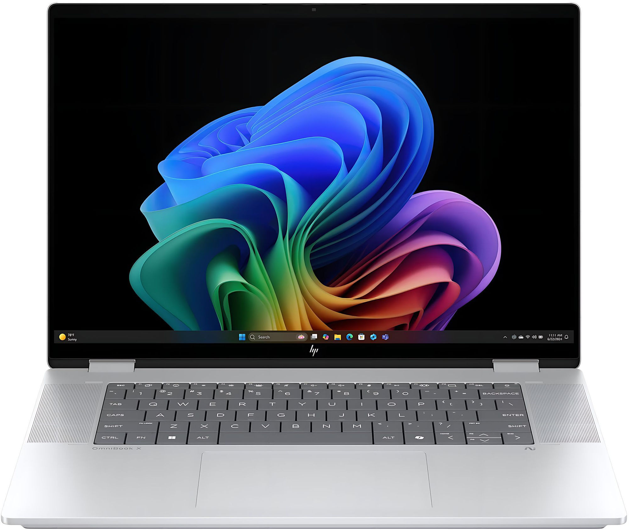 HP OmniBook X Flip 16 2 en 1 (D0MG3EA#ABF) - vue de face HP OmniBook X Flip 16 2 en 1 D0MG3EA#ABF - vue de face