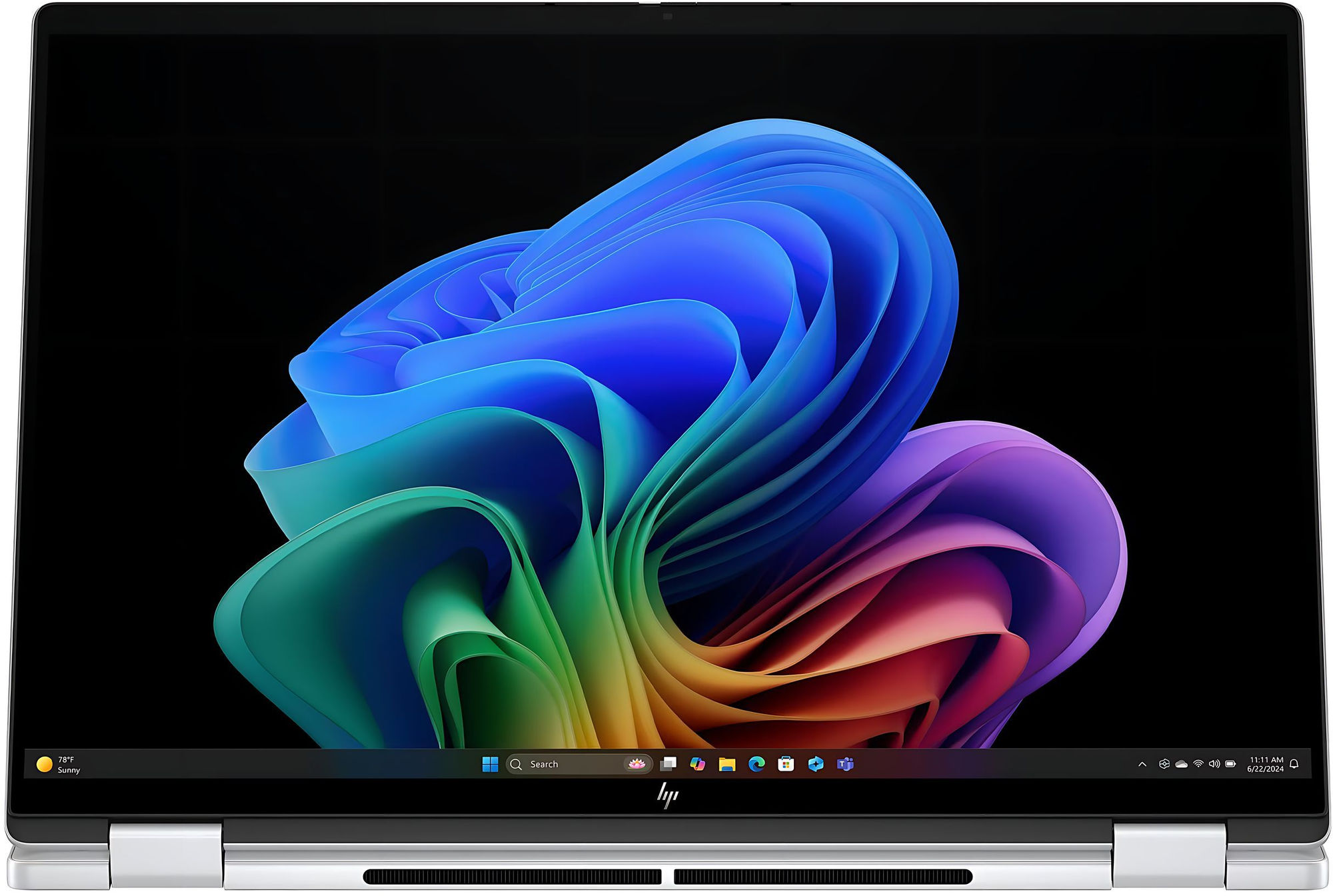 HP OmniBook X Flip 16 2 en 1 (D0MG3EA#ABF) - détail design HP OmniBook X Flip 16 2 en 1 D0MG3EA#ABF - détail design