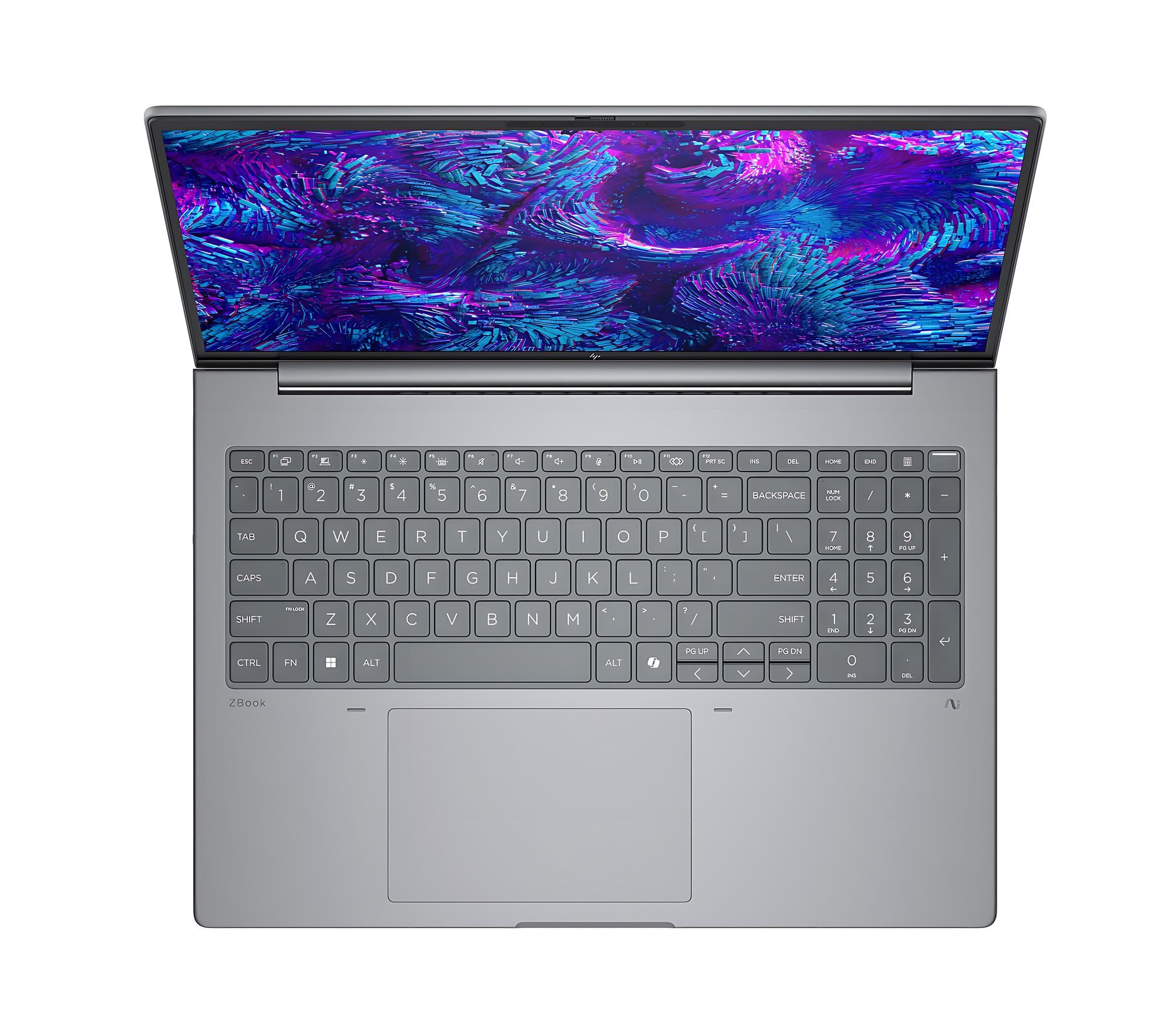 HP ZBook 8 G1i 16 (C79N2ET) - vue arrière et châssis HP ZBook 8 G1i 16 (C79N2ET) - vue arrière et châssis