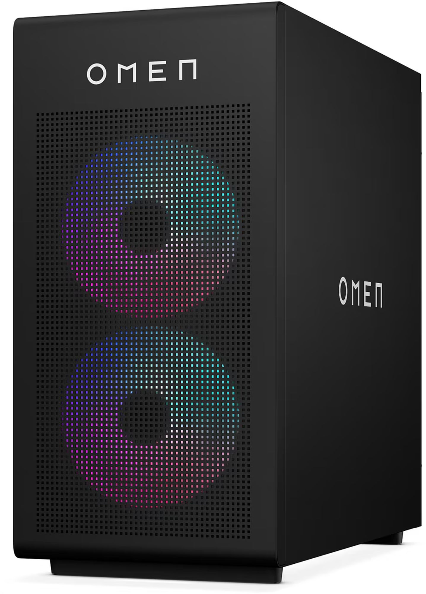 HP Omen 35L GT16-1021nf - vue avant et côté Boîtier HP Omen 35L GT16-1021nf vue avant et côté