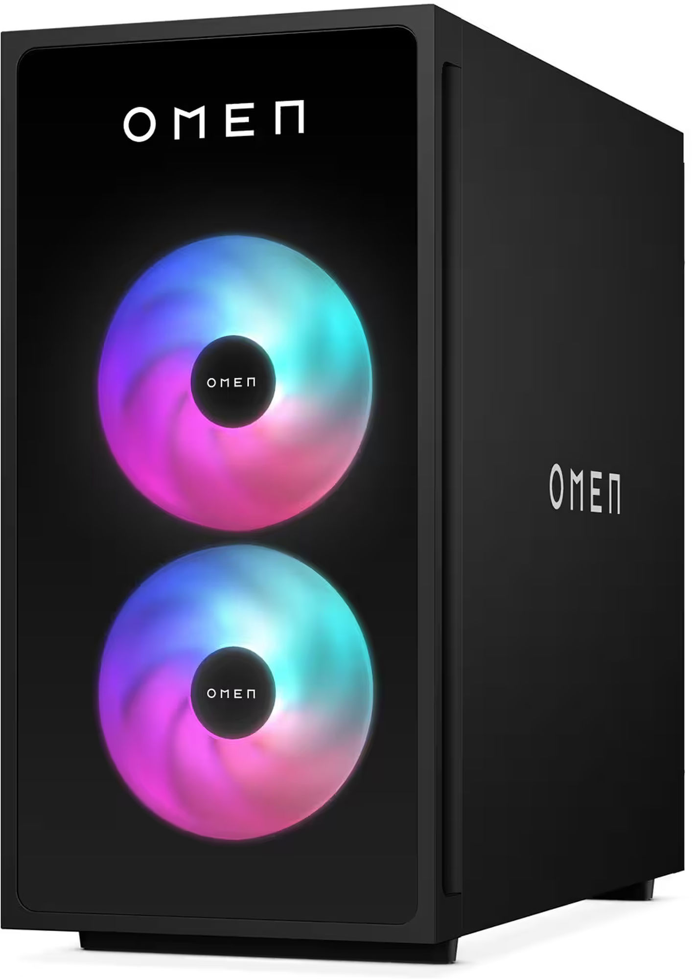 HP Omen 35L GT16-0540nf vue avant et côté HP Omen 35L GT16-0540nf vue avant et côté