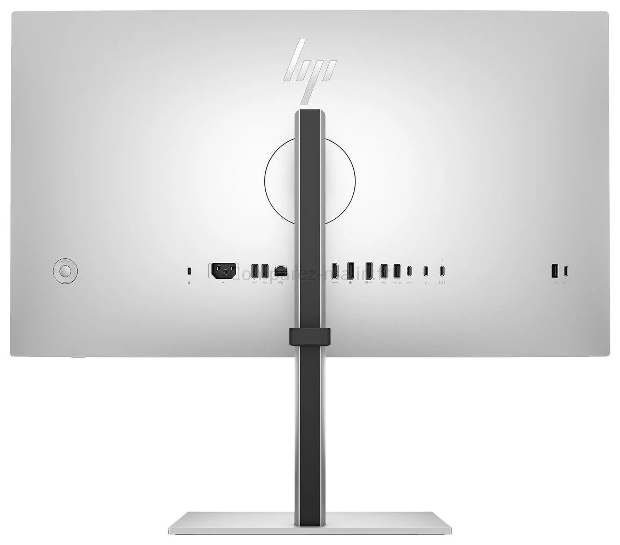 HP Série 7 Pro 727pk 8J9G2AA - connectique arrière Connectique arrière du HP Série 7 Pro 727pk 8J9G2AA avec ports USB Thunderbolt DisplayPort HDMI et Ethernet