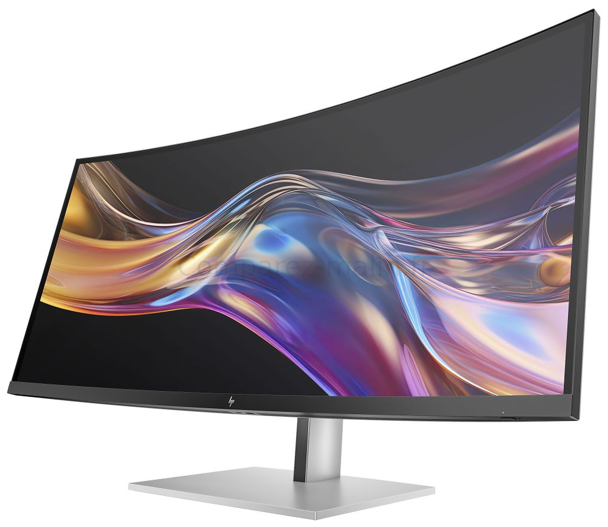 HP Série 7 Pro 738pu 8K167AA - vue trois quarts HP Série 7 Pro 738pu 8K167AA écran PC incurvé vue trois quarts