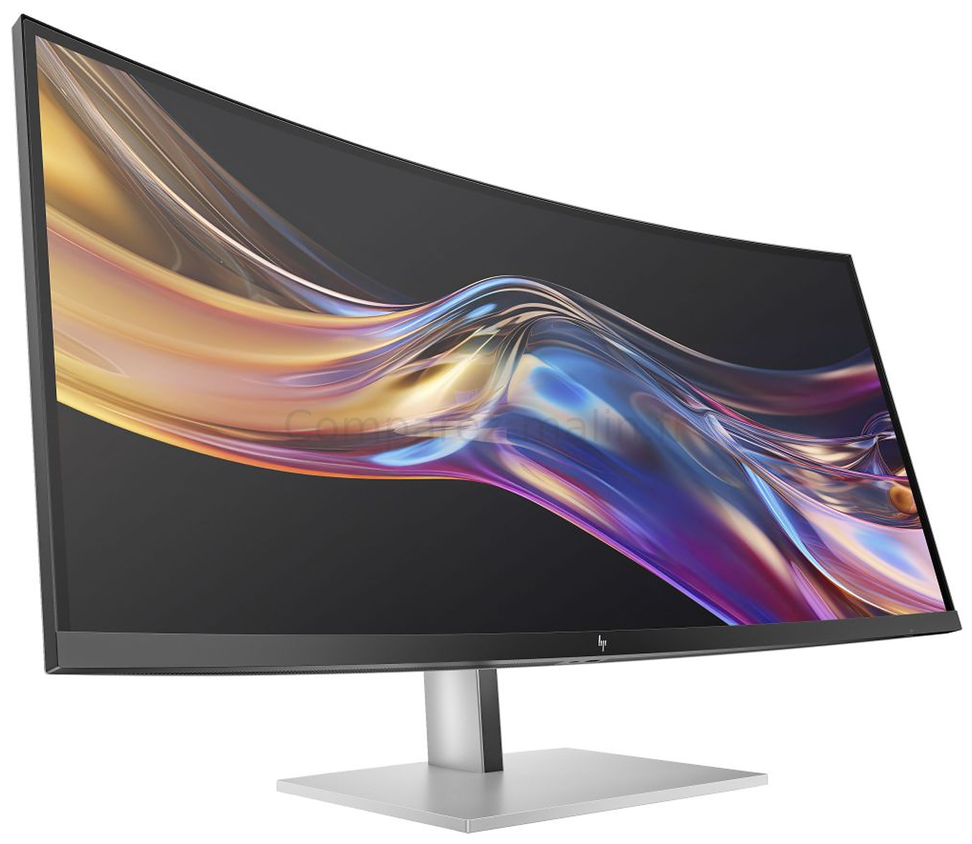 HP Série 7 Pro 738pu 8K167AA - vue trois quarts gauche HP Série 7 Pro 738pu 8K167AA dalle IPS Black incurvée vue trois quarts gauche