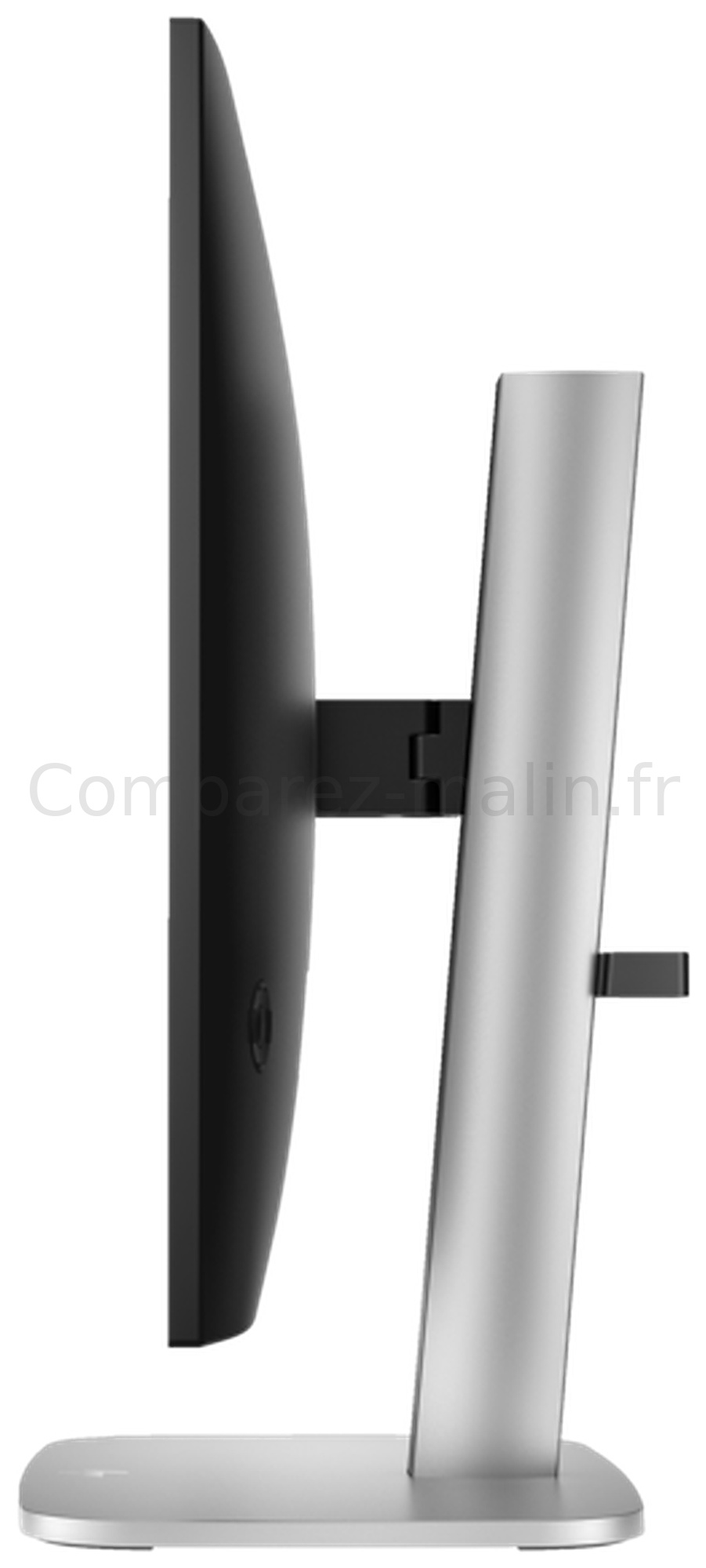 HP Series 5 Pro 527pu - profil et pied ergonomique HP Series 5 Pro 527pu 9E0G5AA vue de profil avec pied ergonomique