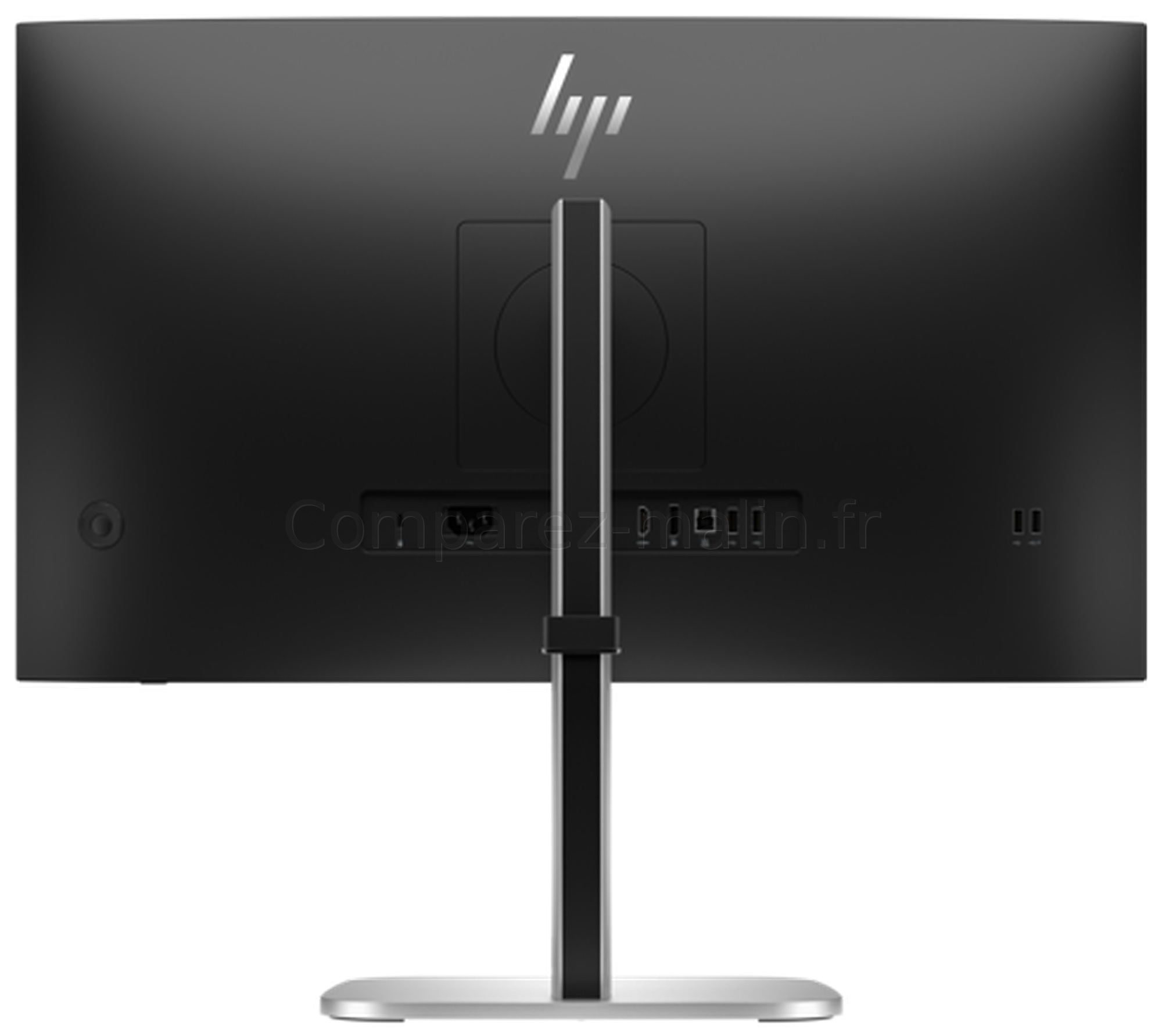 HP Series 5 Pro 527pq 9D9S0UT - connectique arrière de l'écran HP Series 5 Pro 527pq 9D9S0UT arrière de l'écran avec connectique