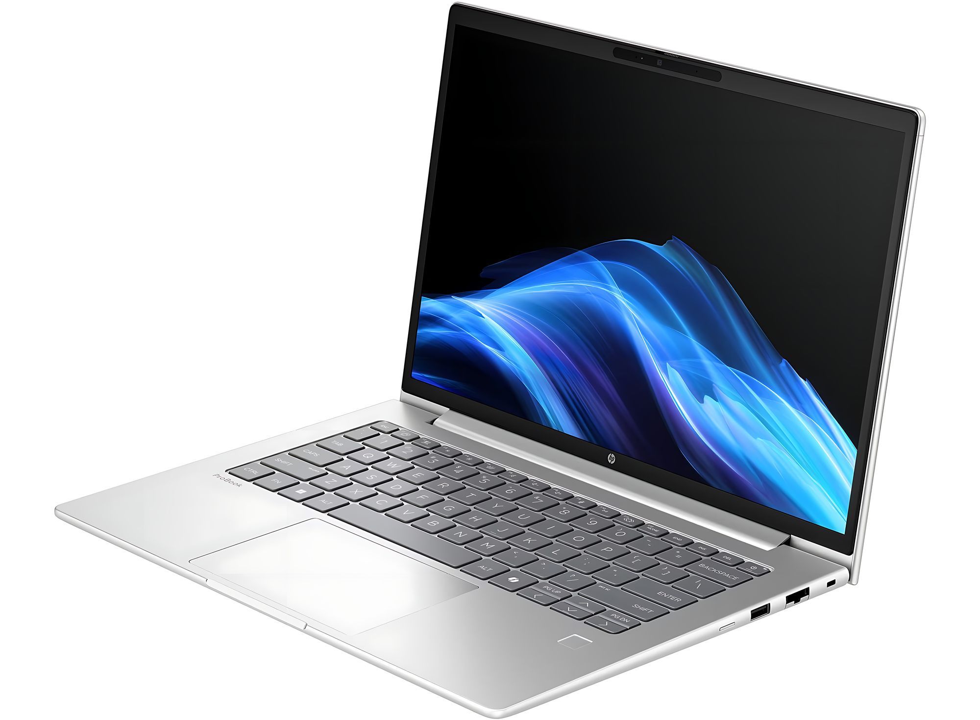 HP ProBook 4 G1a B9YS2ET#ABF - vue en perspective HP ProBook 4 G1a B9YS2ET#ABF vue en perspective du PC portable professionnel