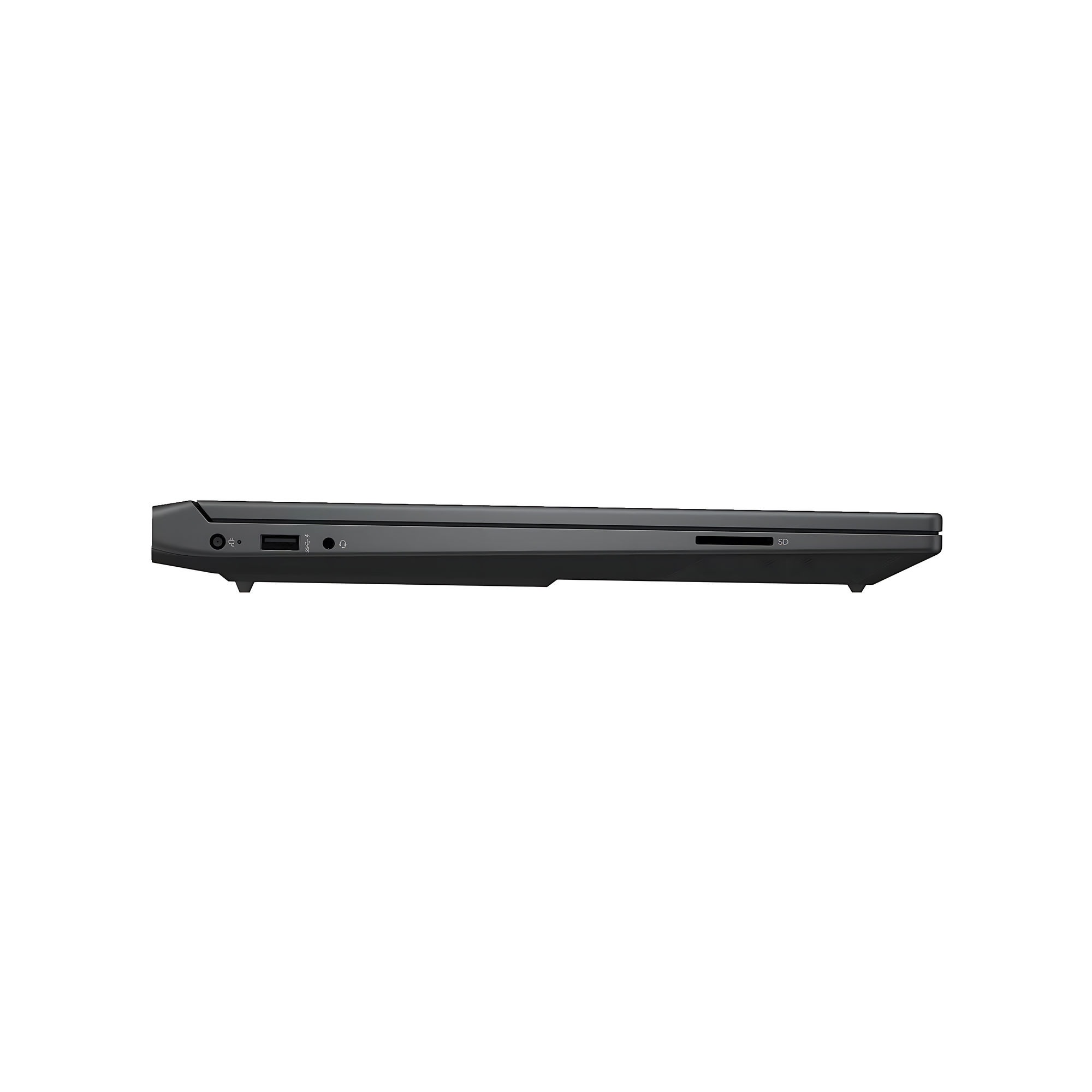 HP Victus Gaming 15-fa2046nf D8RE6EA#ABF profil gauche avec lecteur de carte HP Victus Gaming 15-fa2046nf D8RE6EA#ABF profil gauche avec lecteur de carte