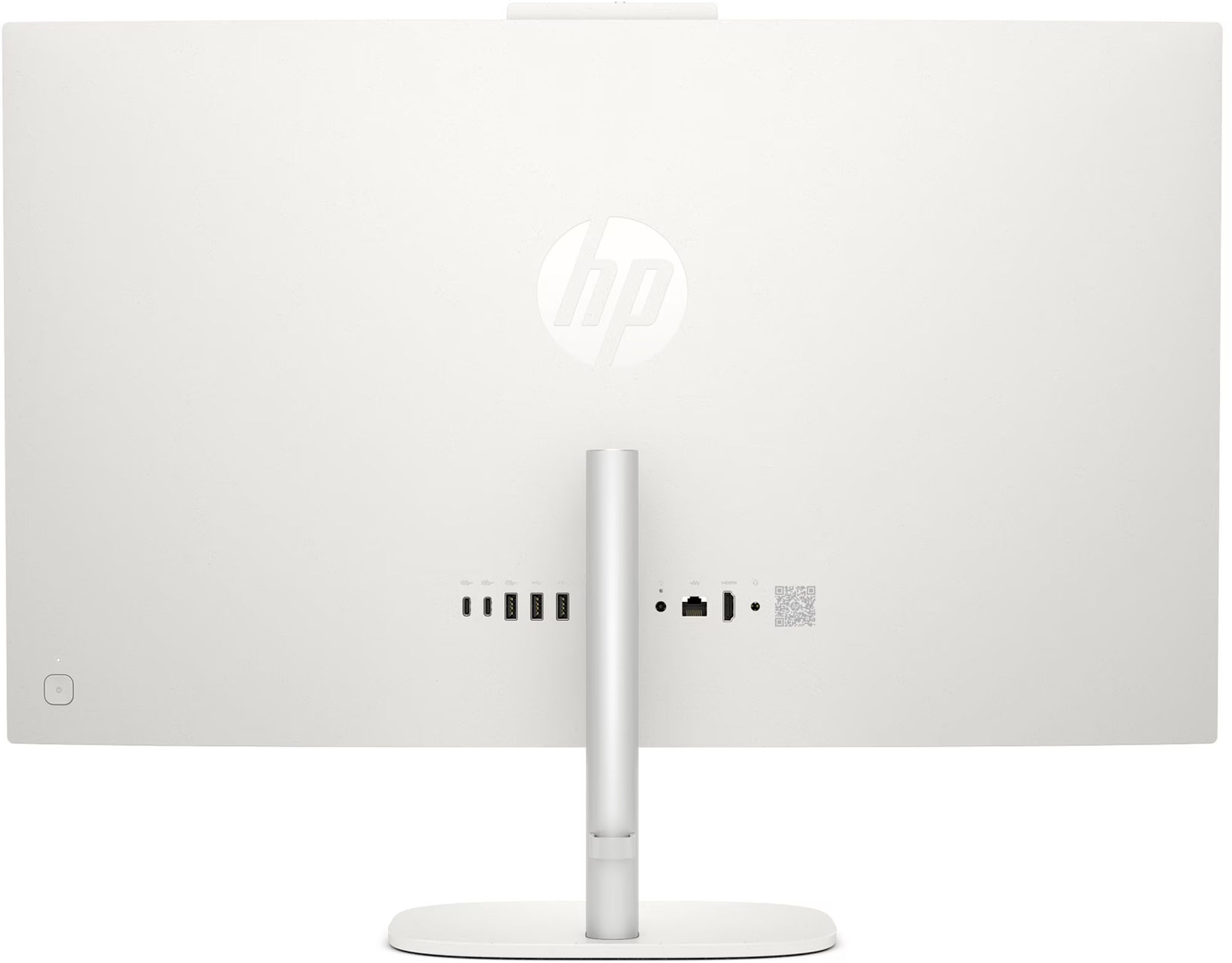 Connectique arrière du HP OmniStudio 27-cy0044nf Arrière du HP OmniStudio 27-cy0044nf avec connectique visible