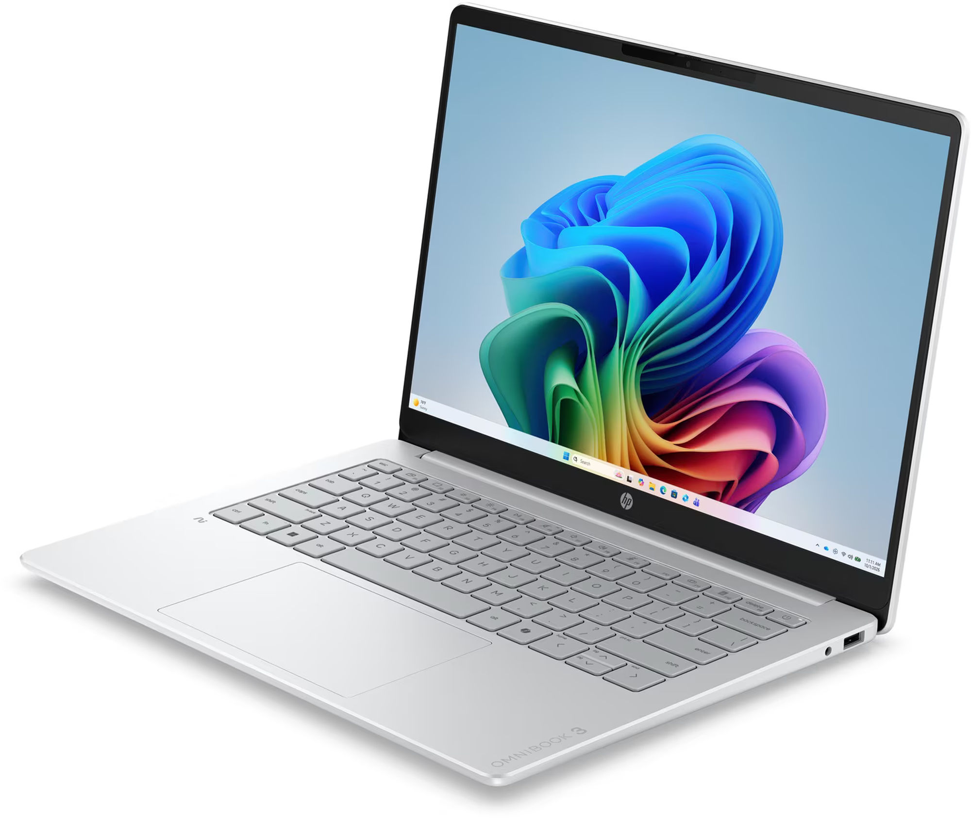 HP OmniBook 3 14-hz0025nfx DH4R3EA#ABF – design argent Design argent du HP OmniBook 3 14-hz0025nfx référence DH4R3EA#ABF
