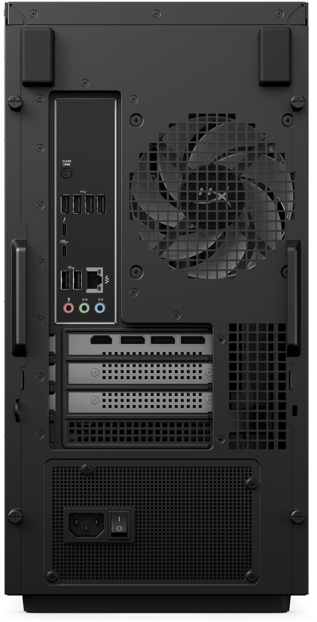 Ports arrière du HP HyperX OMEN 35L GT18-0020nf Connectique arrière du HP HyperX OMEN 35L GT18-0020nf