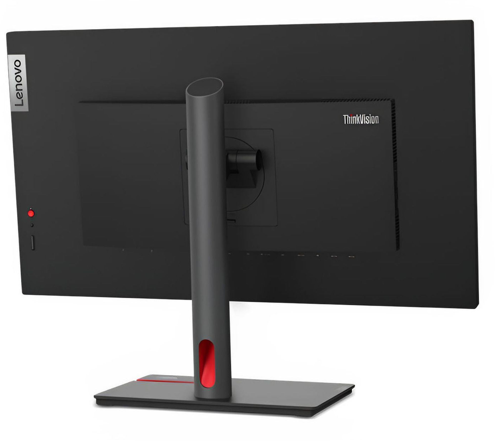 Lenovo ThinkVision P27q-30 63A2GAT1EU - connectique et dos (angle) Lenovo ThinkVision P27q-30 63A2GAT1EU - connectique et dos (angle)