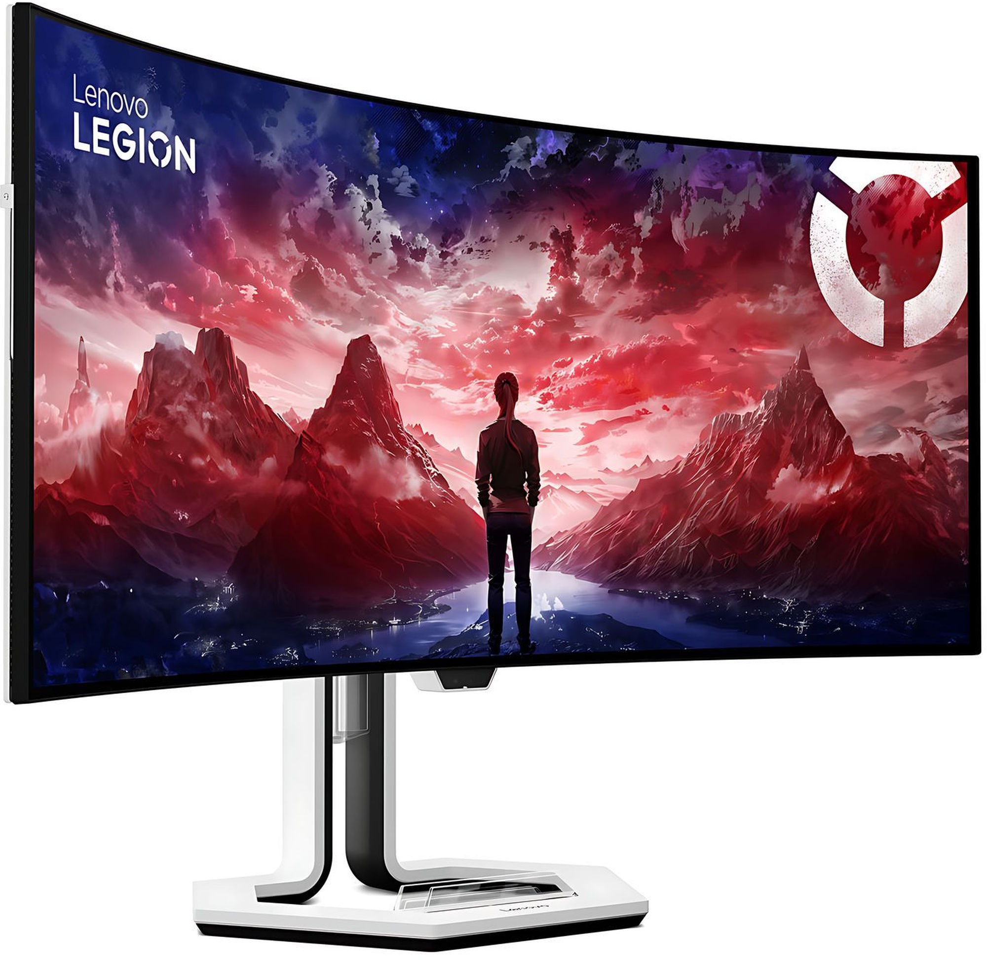 Lenovo Legion PRO 34WD-10 67C9UAC1EU : angle (courbure et design) Lenovo Legion PRO 34WD-10 67C9UAC1EU - angle et courbure en situation