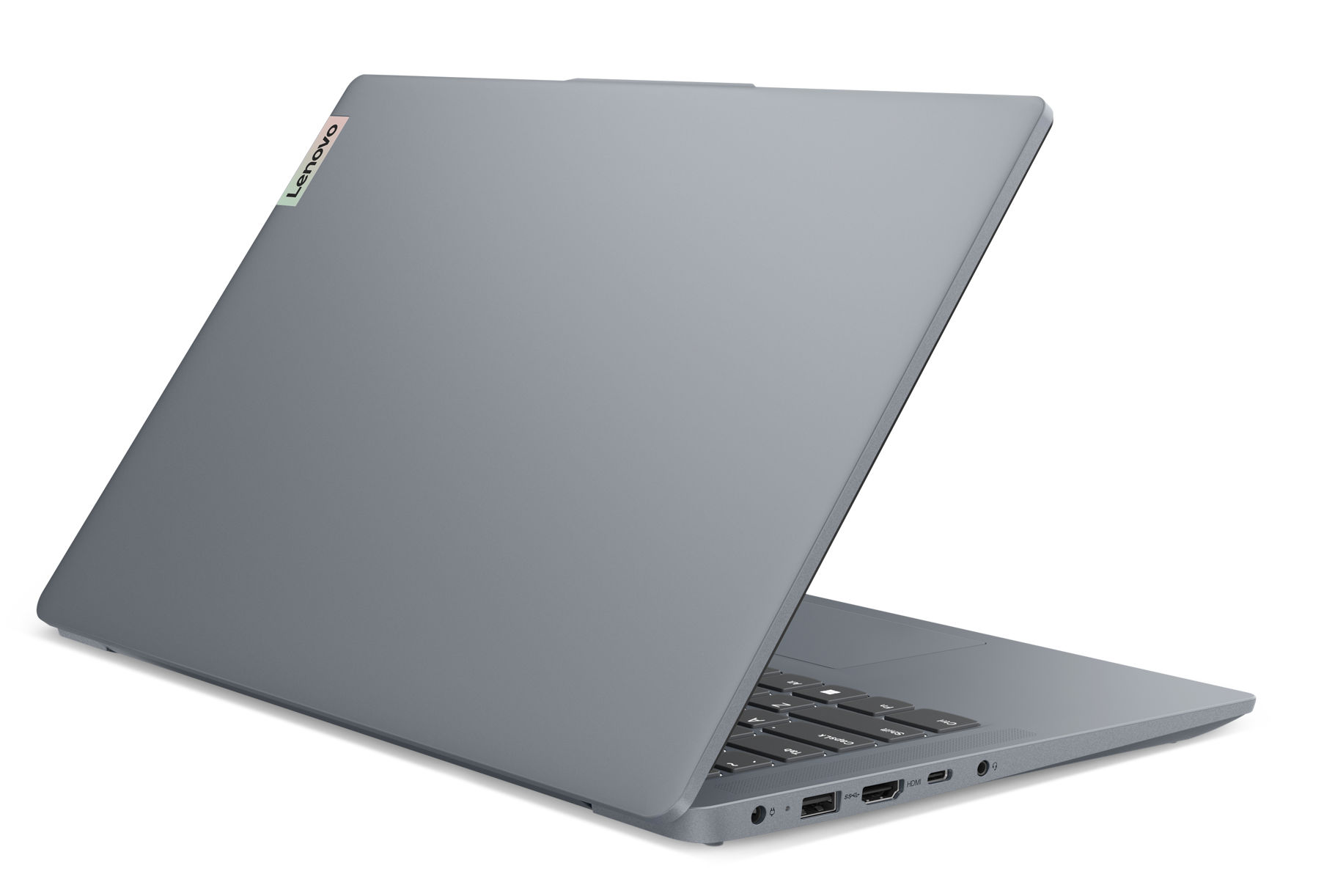 Finition grise du Lenovo IdeaPad Slim 3 14AMN8 Lenovo IdeaPad Slim 3 14AMN8 82XN007NFR couvercle et finition grise
