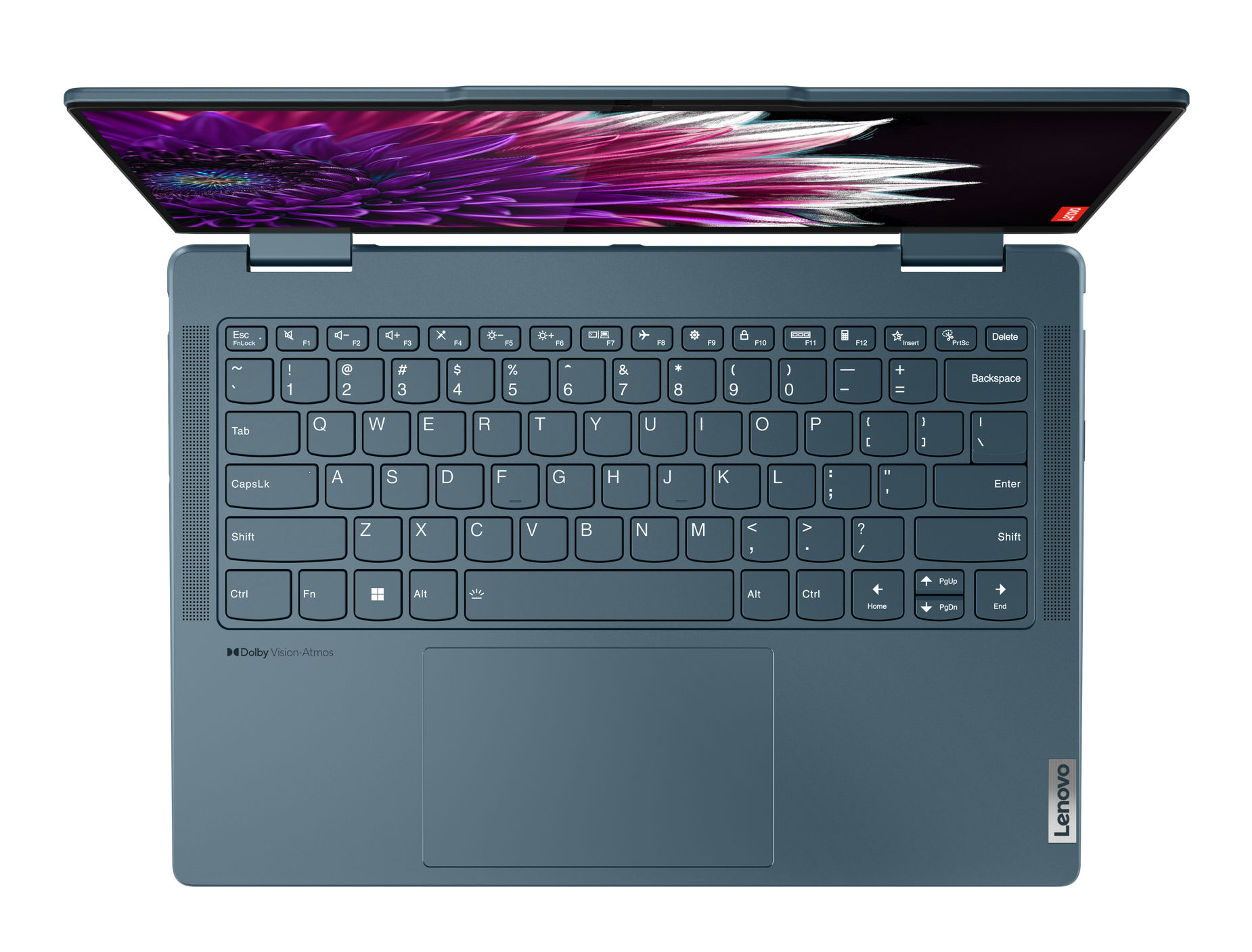 Clavier AZERTY rétroéclairé du Lenovo Yoga 7 14IML9 Clavier et pavé tactile du Lenovo Yoga 7 14IML9
