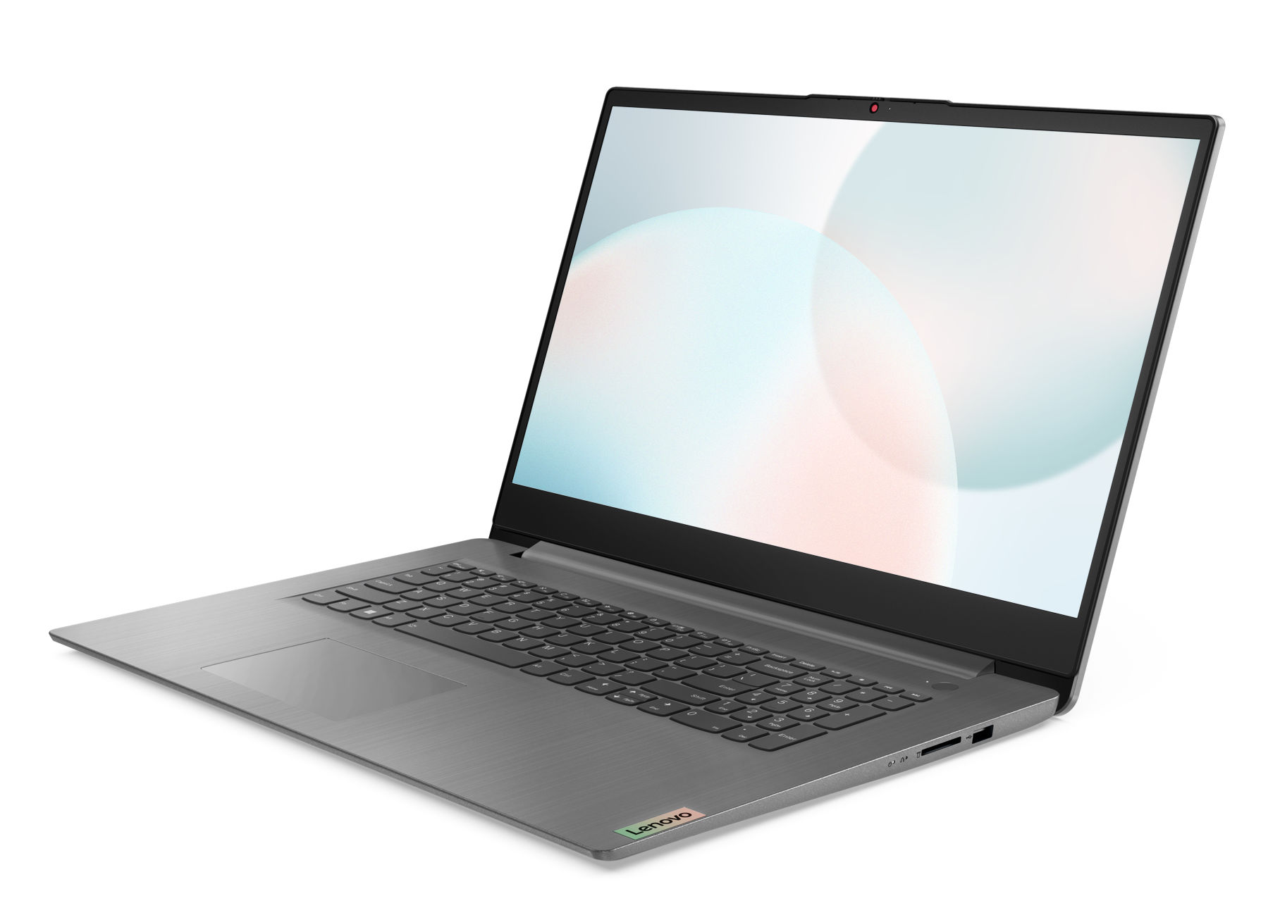 Lenovo IdeaPad 3 17ABA7 vue de trois quarts droite