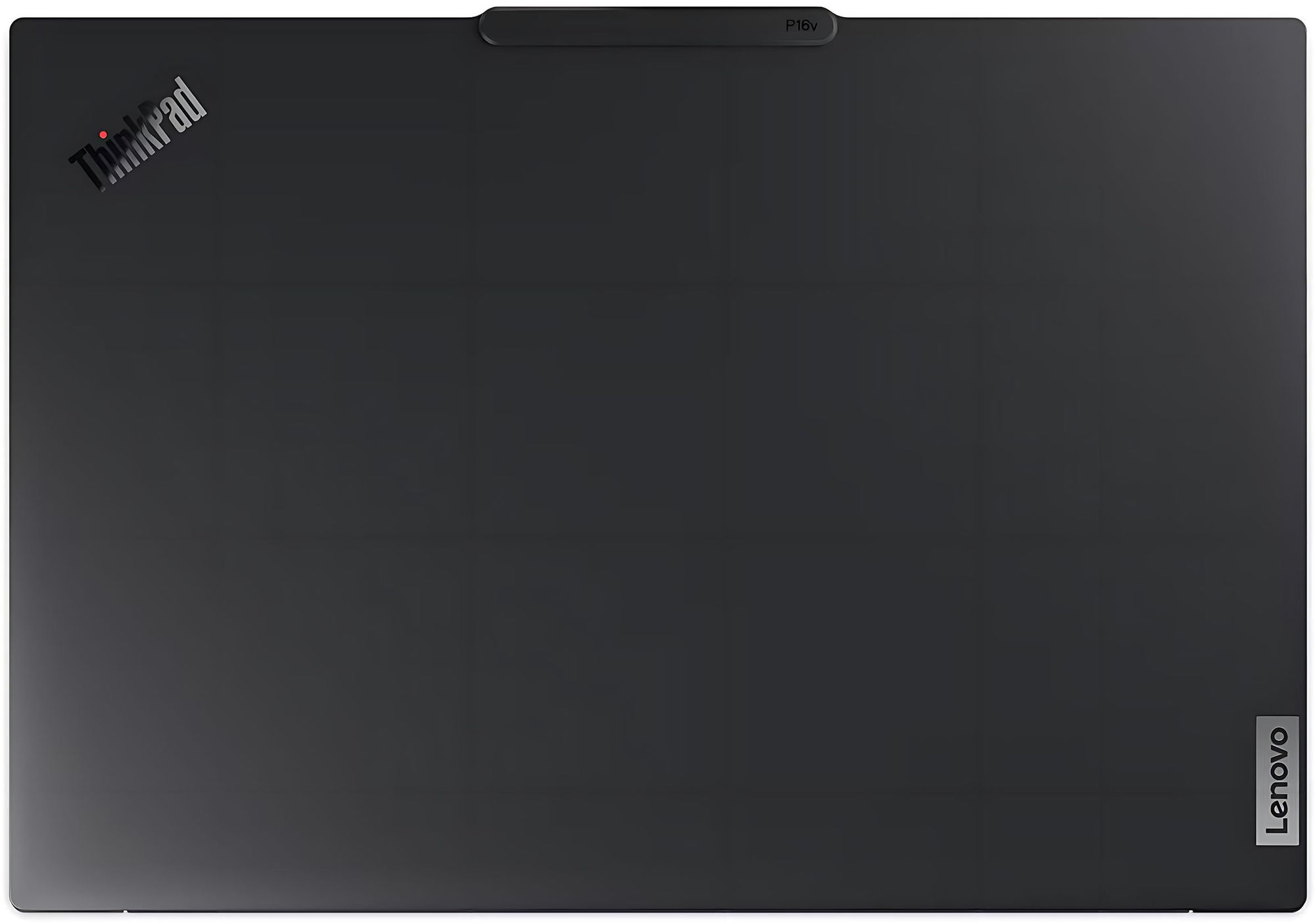 Lenovo ThinkPad P16v Gen 3 – capot fermé, design sobre professionnel Capot fermé du Lenovo ThinkPad P16v Gen 3 21RS000BFR