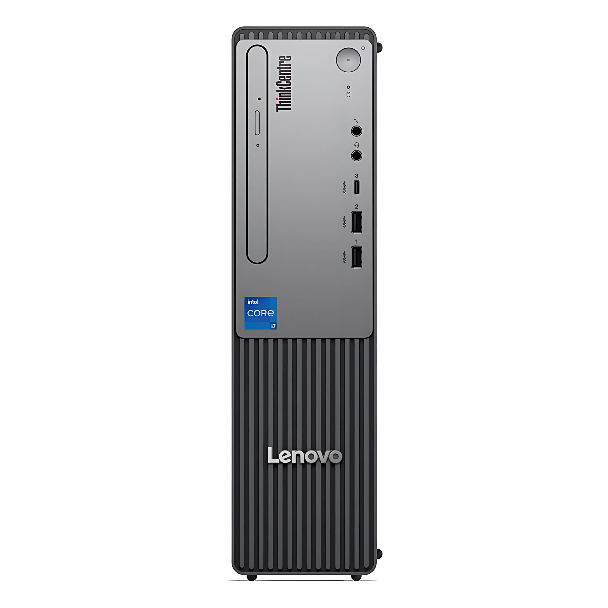 Lenovo ThinkCentre neo 50s Gen 5 12XD00C5FR avec façade compacte Lenovo ThinkCentre neo 50s Gen 5 12XD00C5FR vue de face