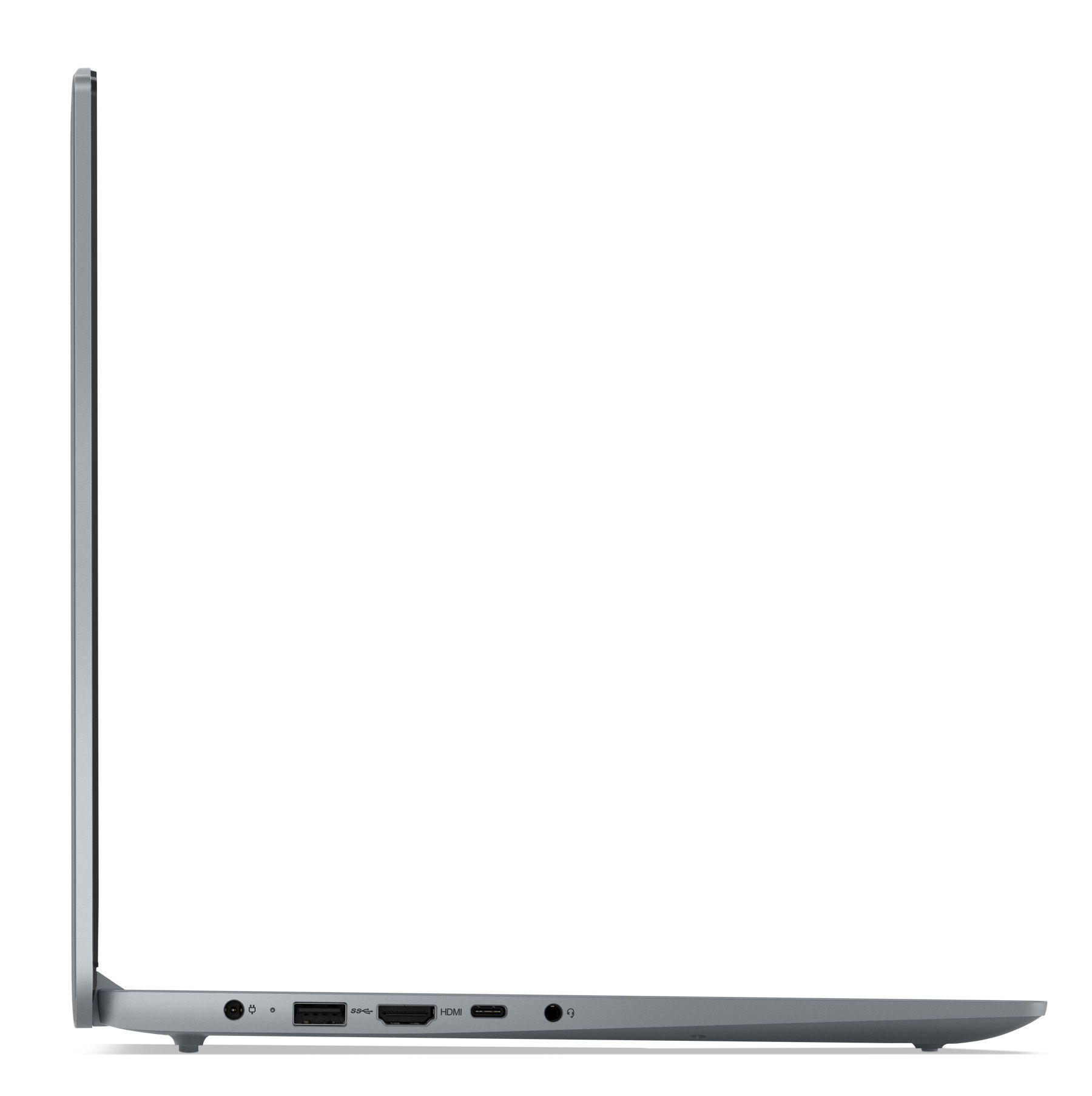 Lenovo IdeaPad Slim 3 15IAN8 (82XB00GHFR) - profil et connectique Lenovo IdeaPad Slim 3 15IAN8 82XB00GHFR - profil avec ports