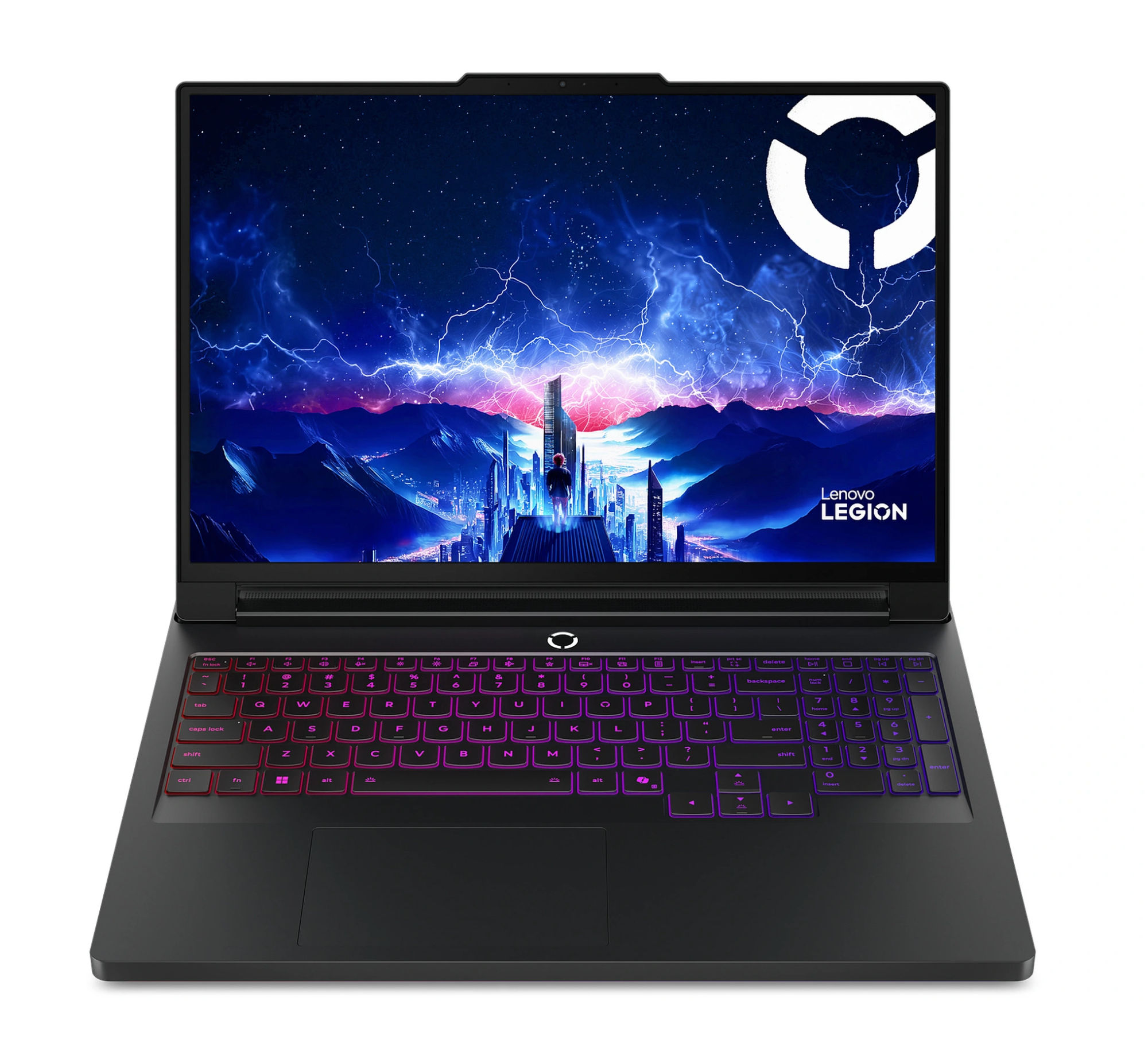 Lenovo Legion Pro 7 16IAX10H (83F500HCFR) - écran OLED 16 pouces Lenovo Legion Pro 7 16IAX10H (83F500HCFR) - vue de face, écran OLED 16 pouces