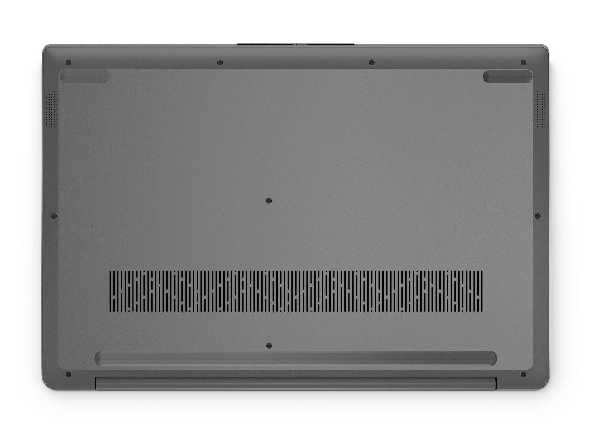 Lenovo IdeaPad 3 17IAU7 (82RL00EGFR) - dessous du châssis Lenovo IdeaPad 3 17IAU7 82RL00EGFR - vue dessous châssis