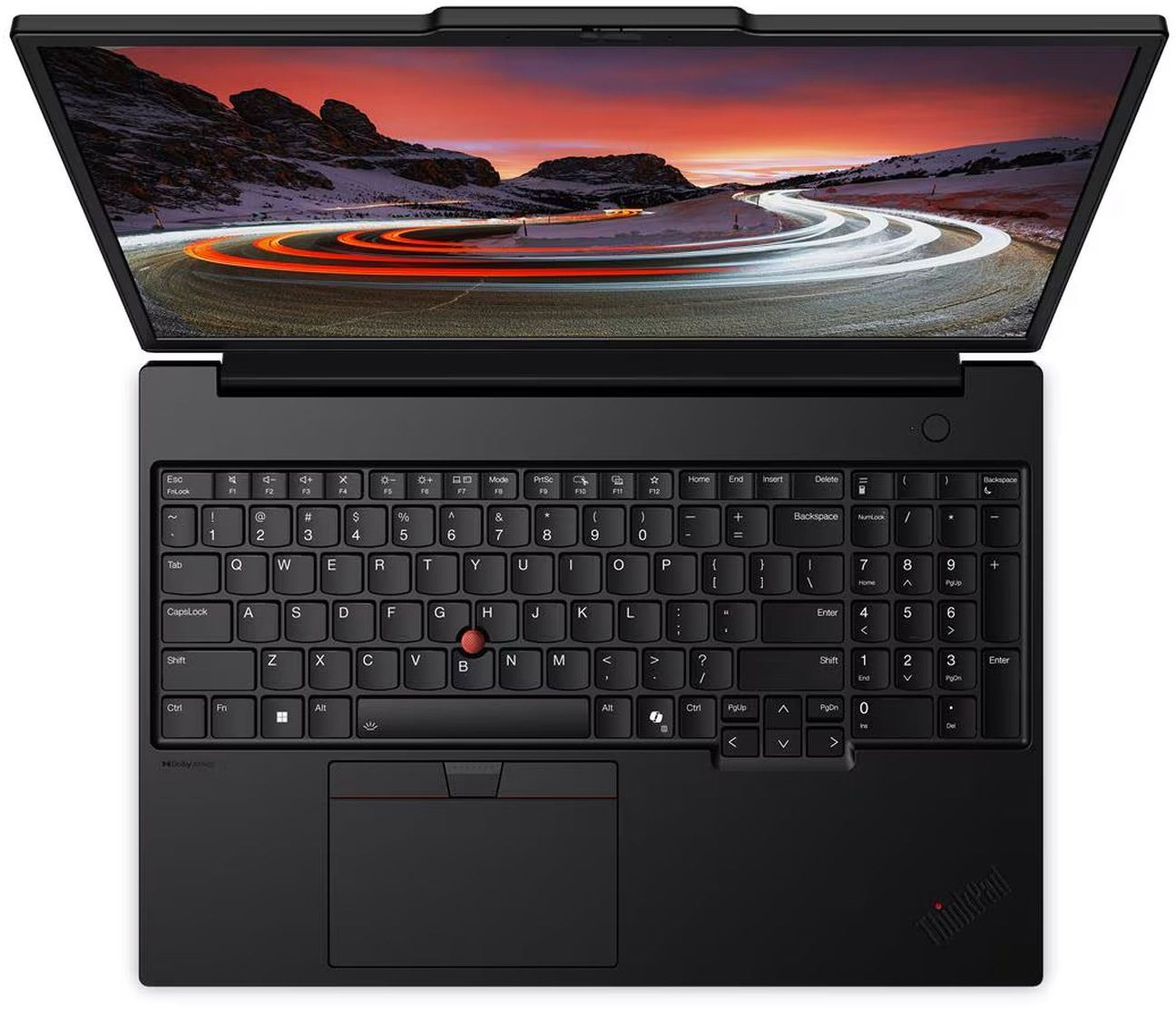 Lenovo ThinkPad P16s Gen 4 (21QV000YFR) - clavier et pavé numérique Lenovo ThinkPad P16s Gen 4 (21QV000YFR) - clavier et pavé numérique