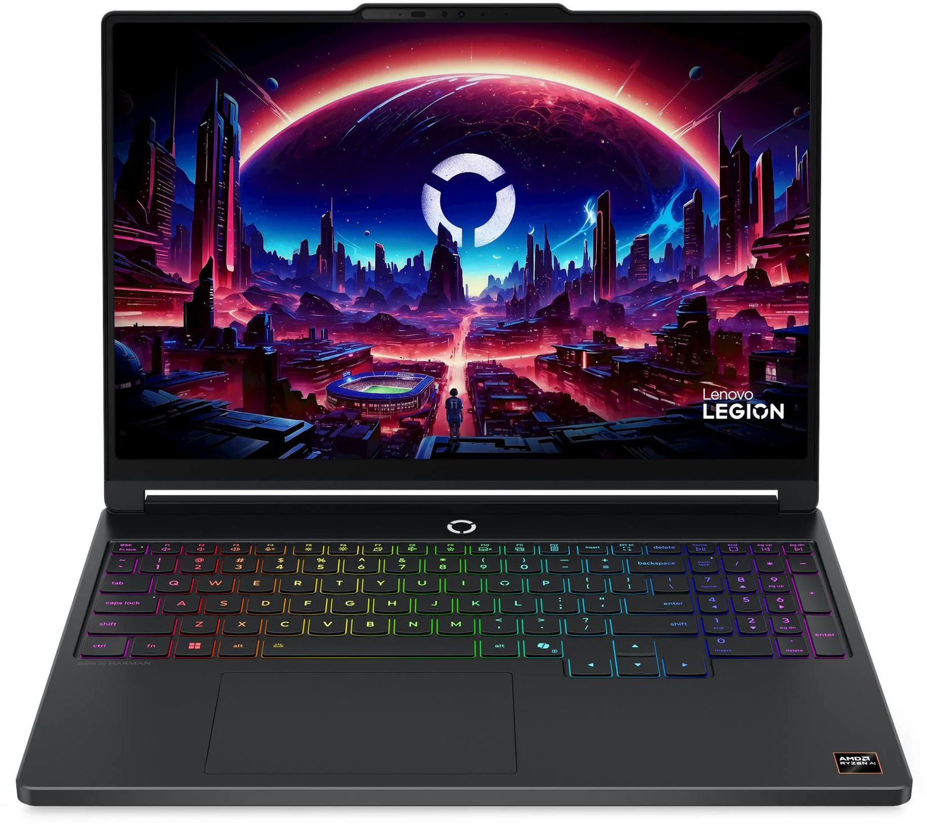 Lenovo Legion 5 15AGP11 83Q60012FR face avant ouverte Lenovo Legion 5 15AGP11 83Q60012FR face avant ouverte