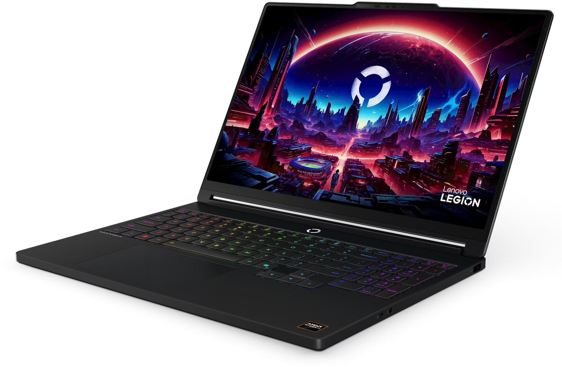 Lenovo Legion 5 15AGP11 83Q60012FR vue latérale ouverte Lenovo Legion 5 15AGP11 83Q60012FR vue latérale ouverte