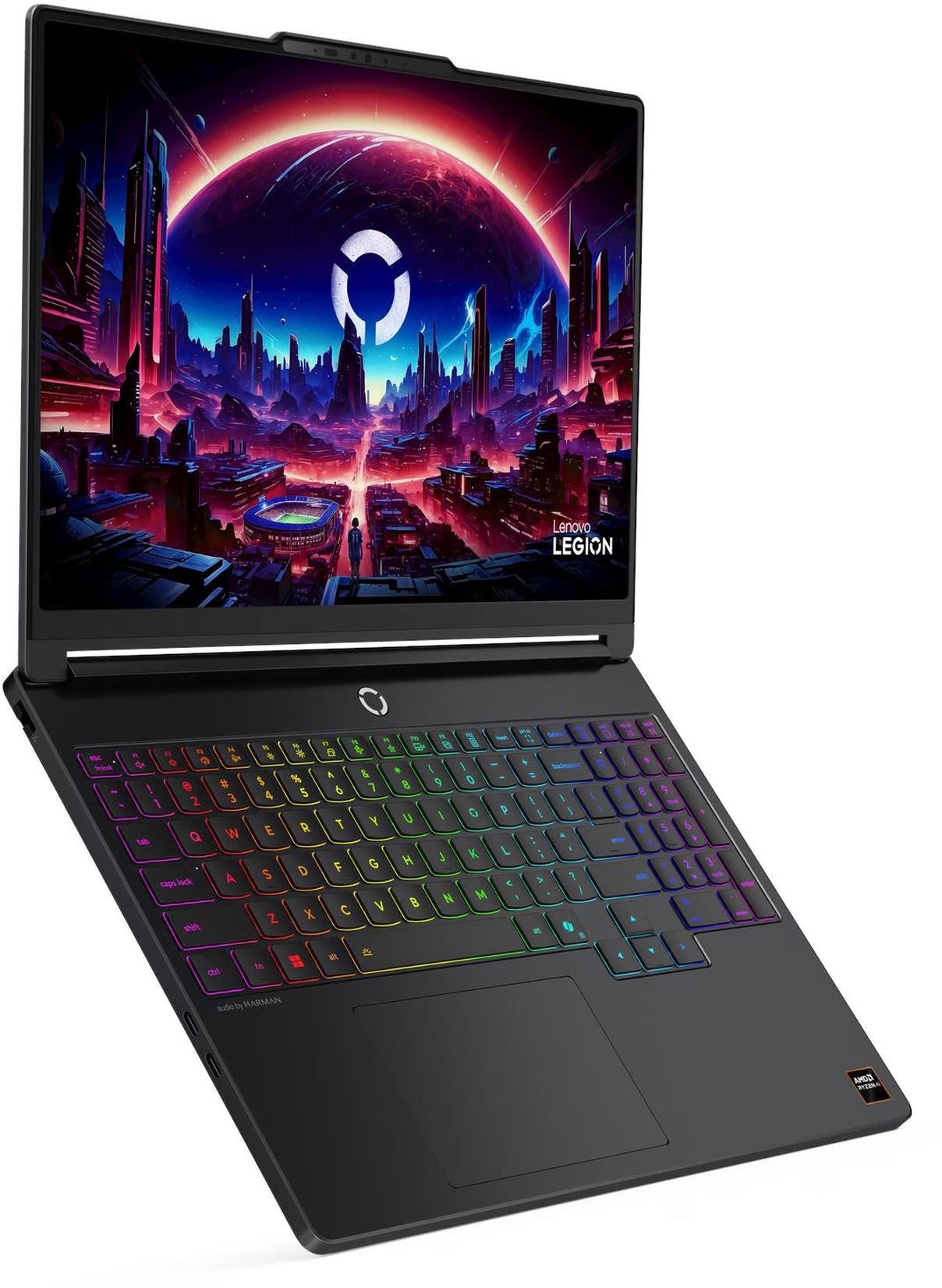 Lenovo Legion 5 15AGP11 83Q60012FR vue avant inclinée Lenovo Legion 5 15AGP11 83Q60012FR vue avant inclinée