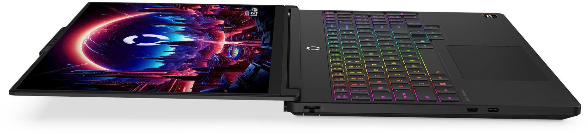 Lenovo Legion 5 15AGP11 83Q60012FR profil ouvert fin Lenovo Legion 5 15AGP11 83Q60012FR profil ouvert fin
