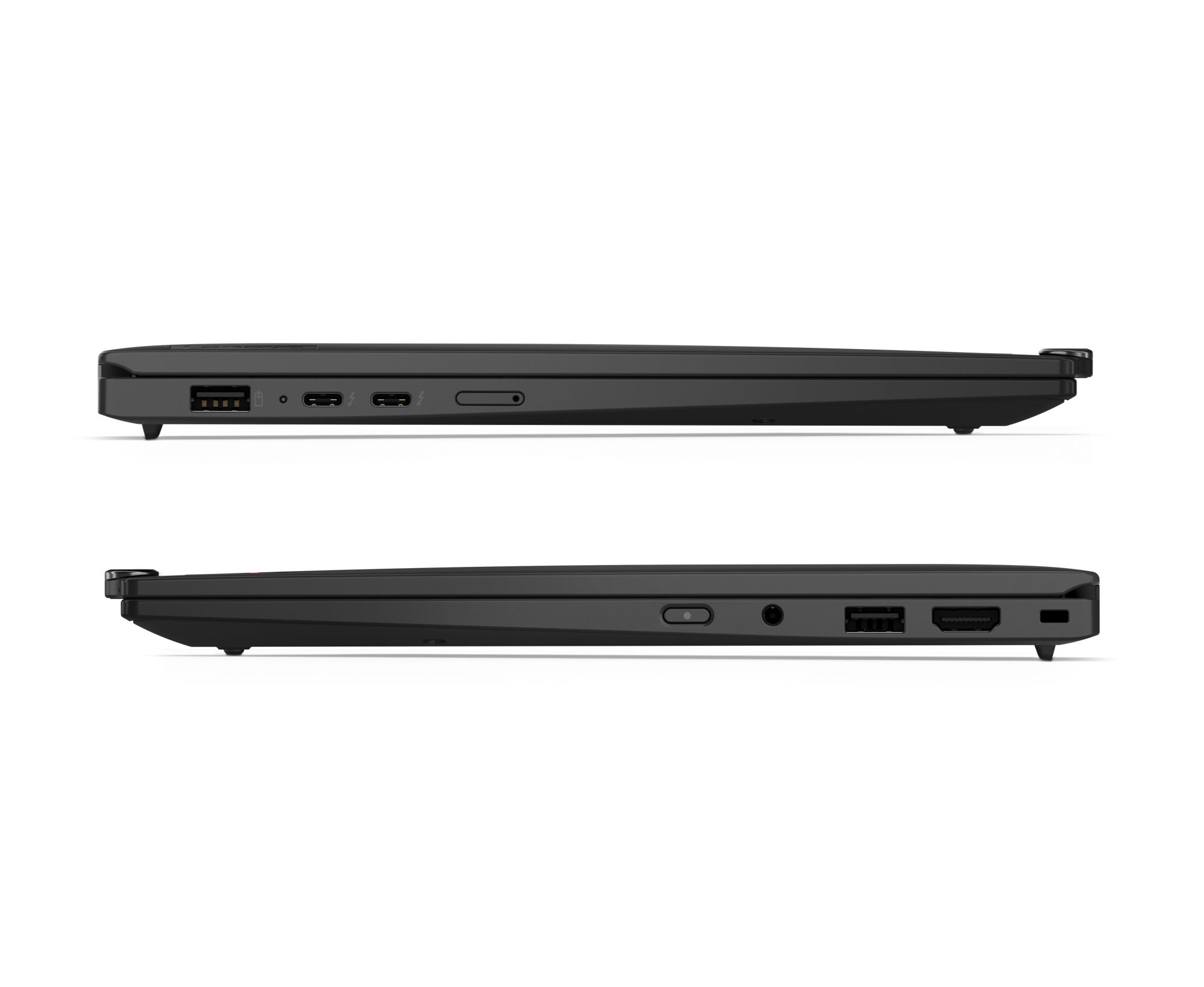 Connectique du Lenovo ThinkPad X1 Carbon Gen 12 (21KC00F9FR) Connectique du Lenovo ThinkPad X1 Carbon Gen 12 (21KC00F9FR)