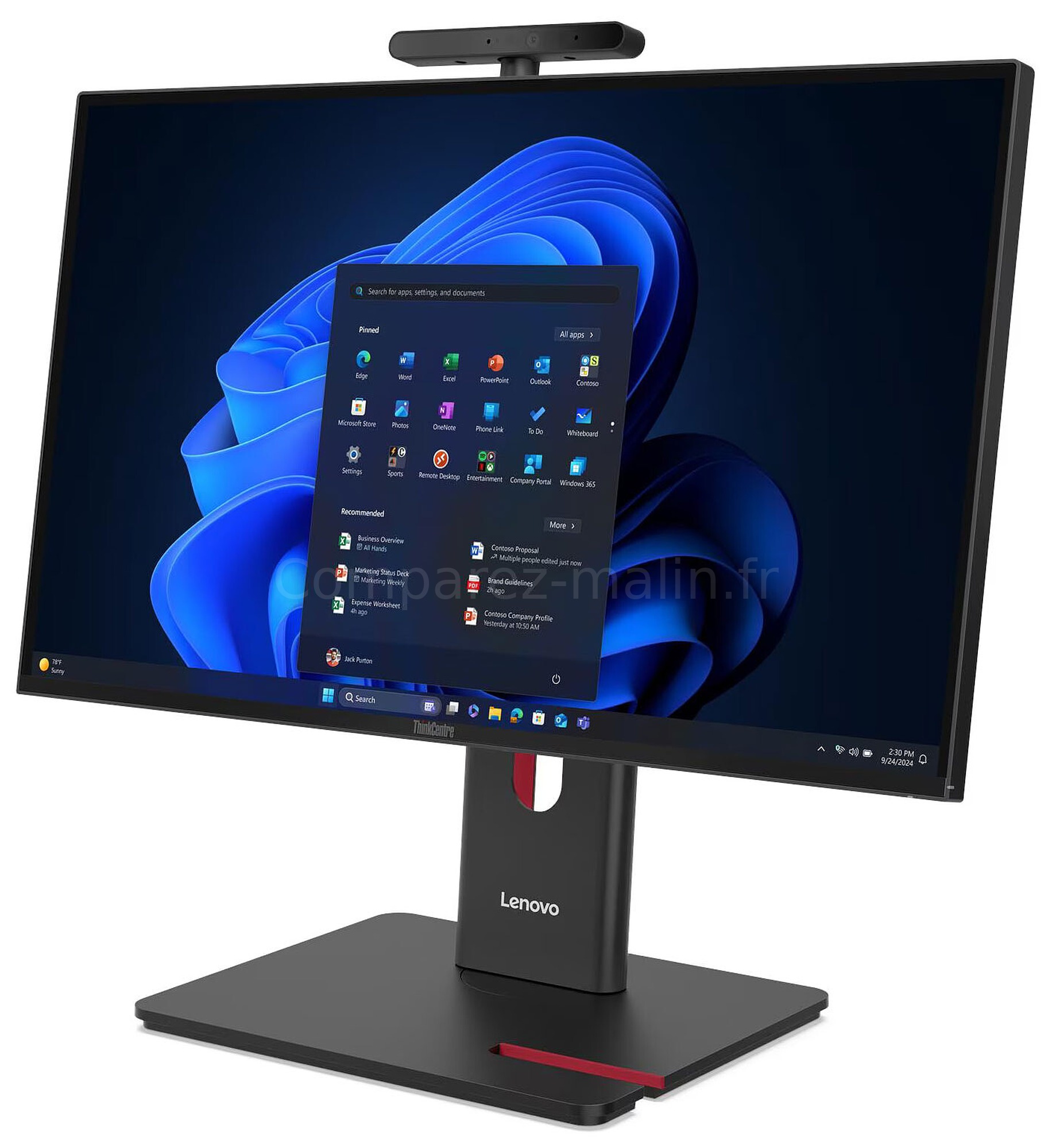 Lenovo ThinkCentre M90a Gen 6 13AT001CFR - écran IPS Full HD Lenovo ThinkCentre M90a Gen 6 13AT001CFR écran IPS Full HD