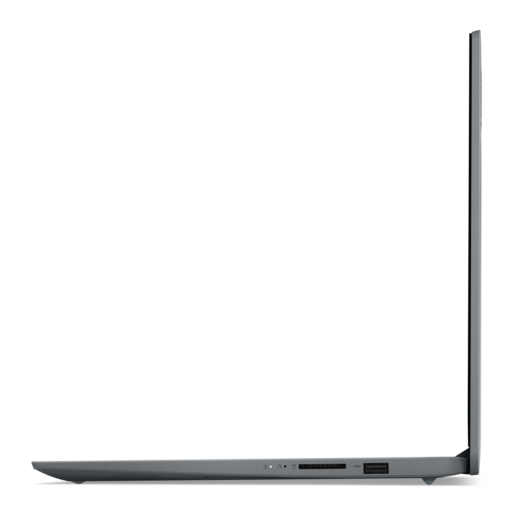 Lenovo IdeaPad 1 15IJL7 16IJL7 - profil droit et connectique Lenovo IdeaPad 1 15IJL7 16IJL7 ports côté droit