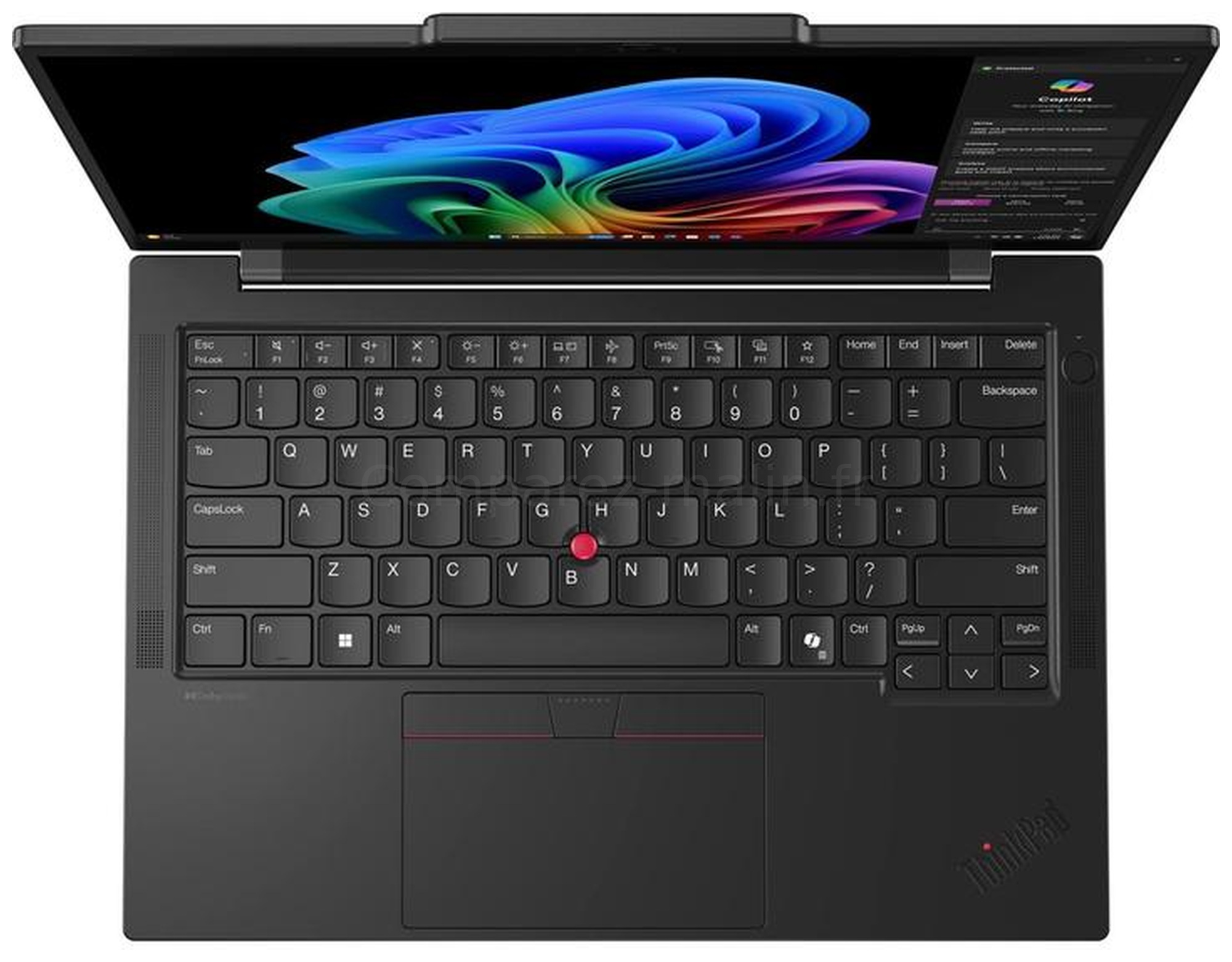 Lenovo ThinkPad T14s Gen 6 21QX00N5FR vue clavier Copilot Lenovo ThinkPad T14s Gen 6 21QX00N5FR vue clavier Copilot