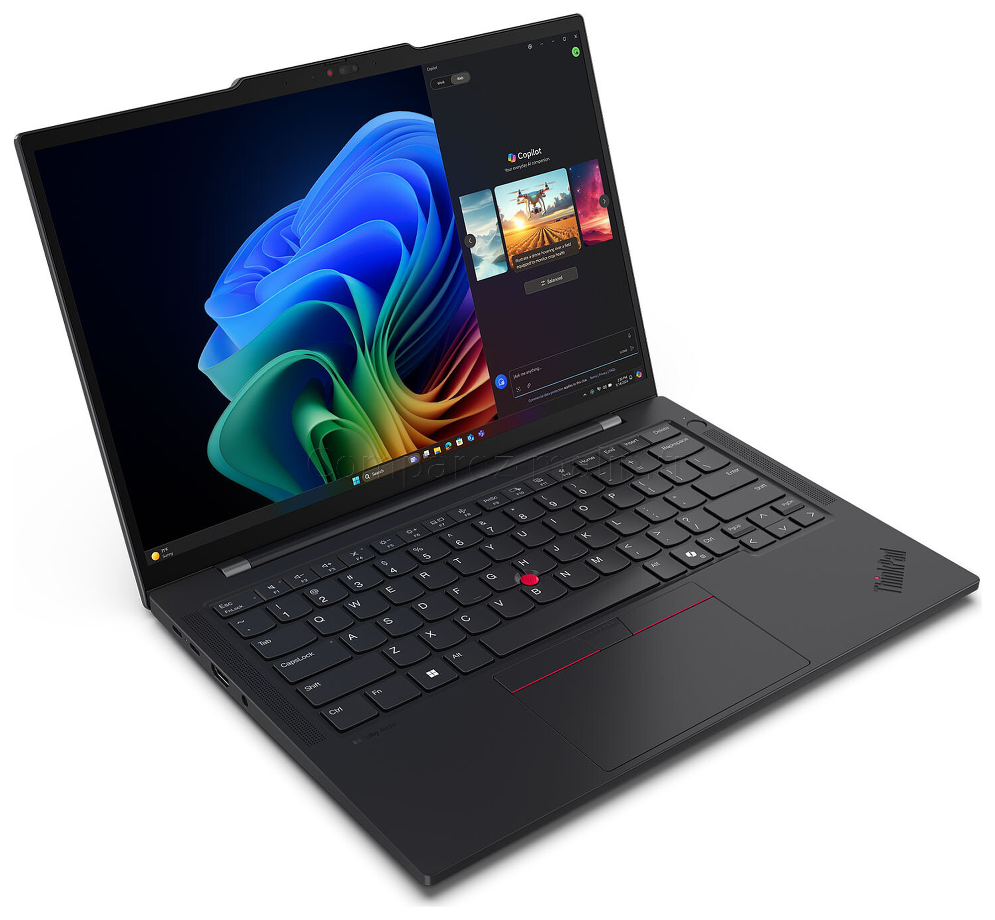 Lenovo ThinkPad T14s Gen 6 21TB002DFR vue 3/4 gauche vers droite Lenovo ThinkPad T14s Gen 6 21TB002DFR vue 3/4 gauche vers droite