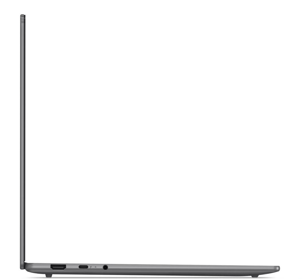 Lenovo Yoga Slim 7 15ILL9 83HM003BFR - profil gauche et connectique Lenovo Yoga Slim 7 15ILL9 83HM003BFR profil gauche avec ports
