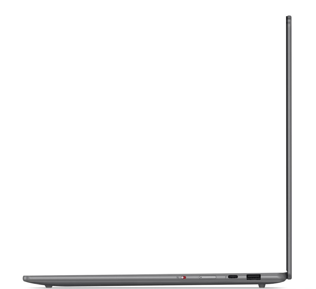 Lenovo Yoga Slim 7 15ILL9 83HM0086FR - profil droit Lenovo Yoga Slim 7 15ILL9 83HM0086FR profil droit avec ports latéraux