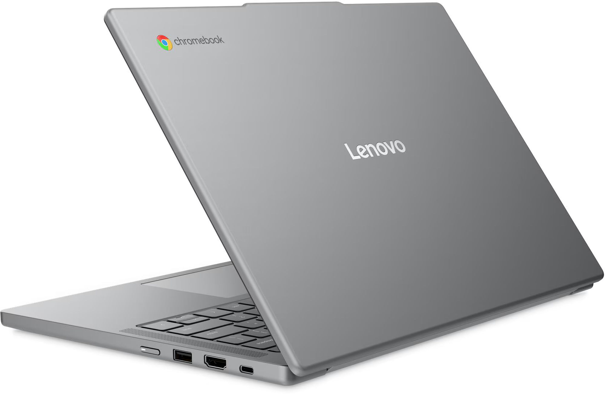 Lenovo Chromebook 14M8911 83SX001SFR vue arrière avec logo Lenovo Lenovo Chromebook 14M8911 83SX001SFR vue arrière avec logo Lenovo