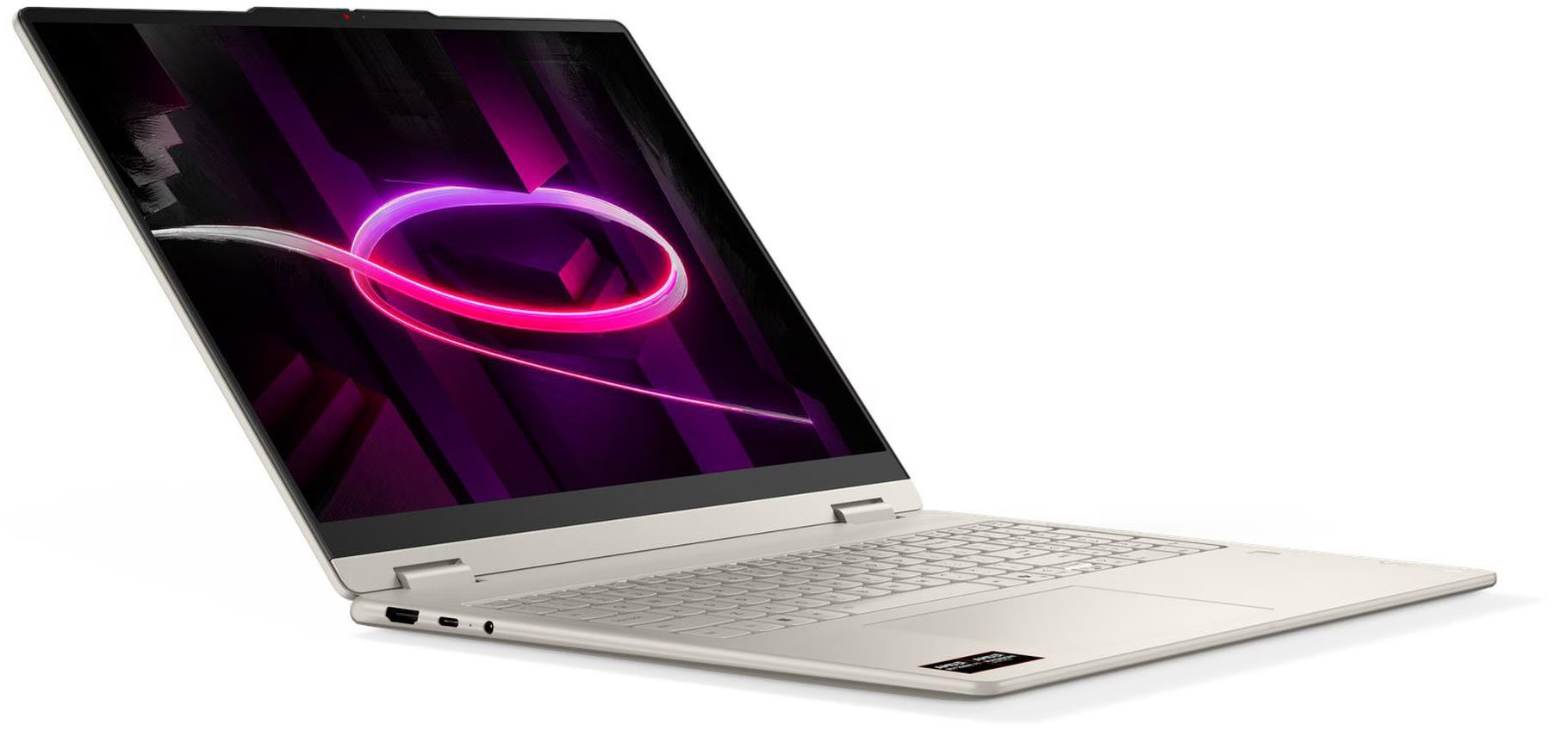 Lenovo Yoga 7 2-en-1 16AGP11 83TF000RFR ouvert en position ordinateur portable Lenovo Yoga 7 2-en-1 16AGP11 83TF000RFR ouvert en position ordinateur portable