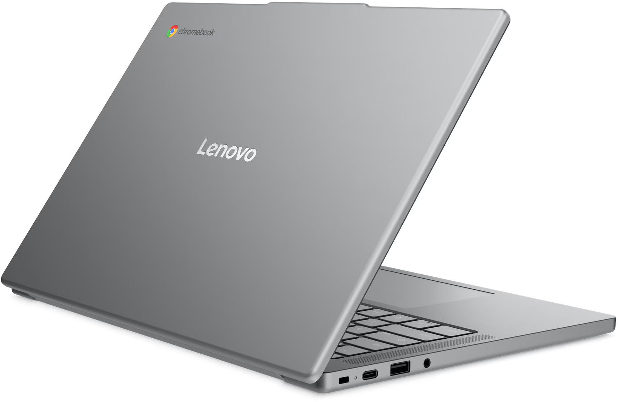 Lenovo Chromebook 14M8911 83SX002PFR dos gris avec logo Lenovo Lenovo Chromebook 14M8911 83SX002PFR dos gris avec logo Lenovo