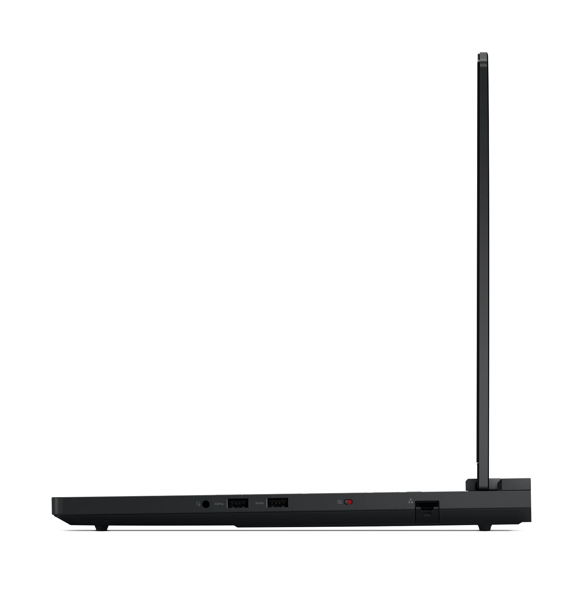 Lenovo Legion Pro 7 16IAX10H 83F500LBFR profil gauche et ports Lenovo Legion Pro 7 16IAX10H 83F500LBFR profil gauche et ports