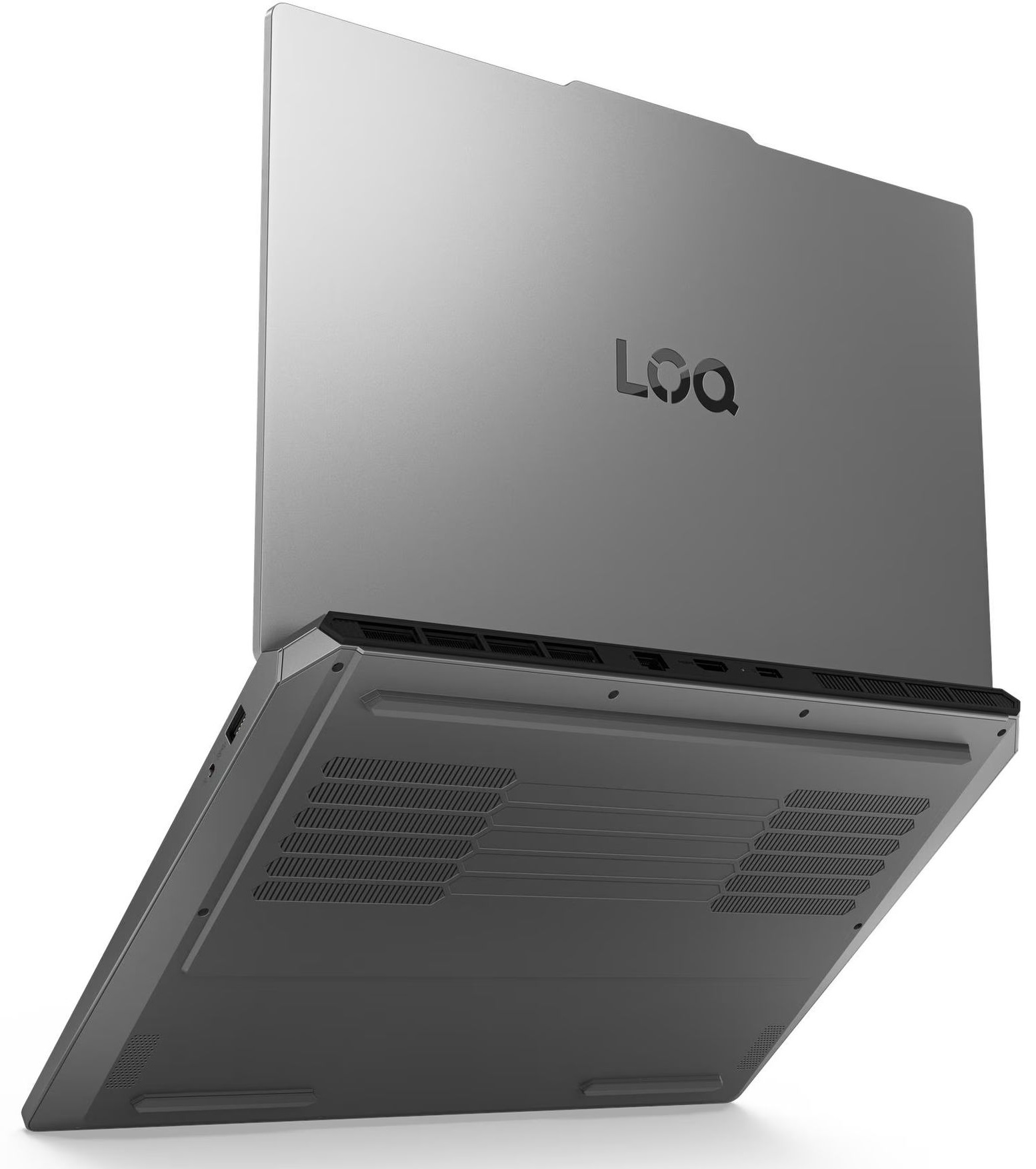 Lenovo LOQ Essential 15ARP11 83VA0016FR vue arrière avec ventilation Lenovo LOQ Essential 15ARP11 83VA0016FR vue arrière avec ventilation