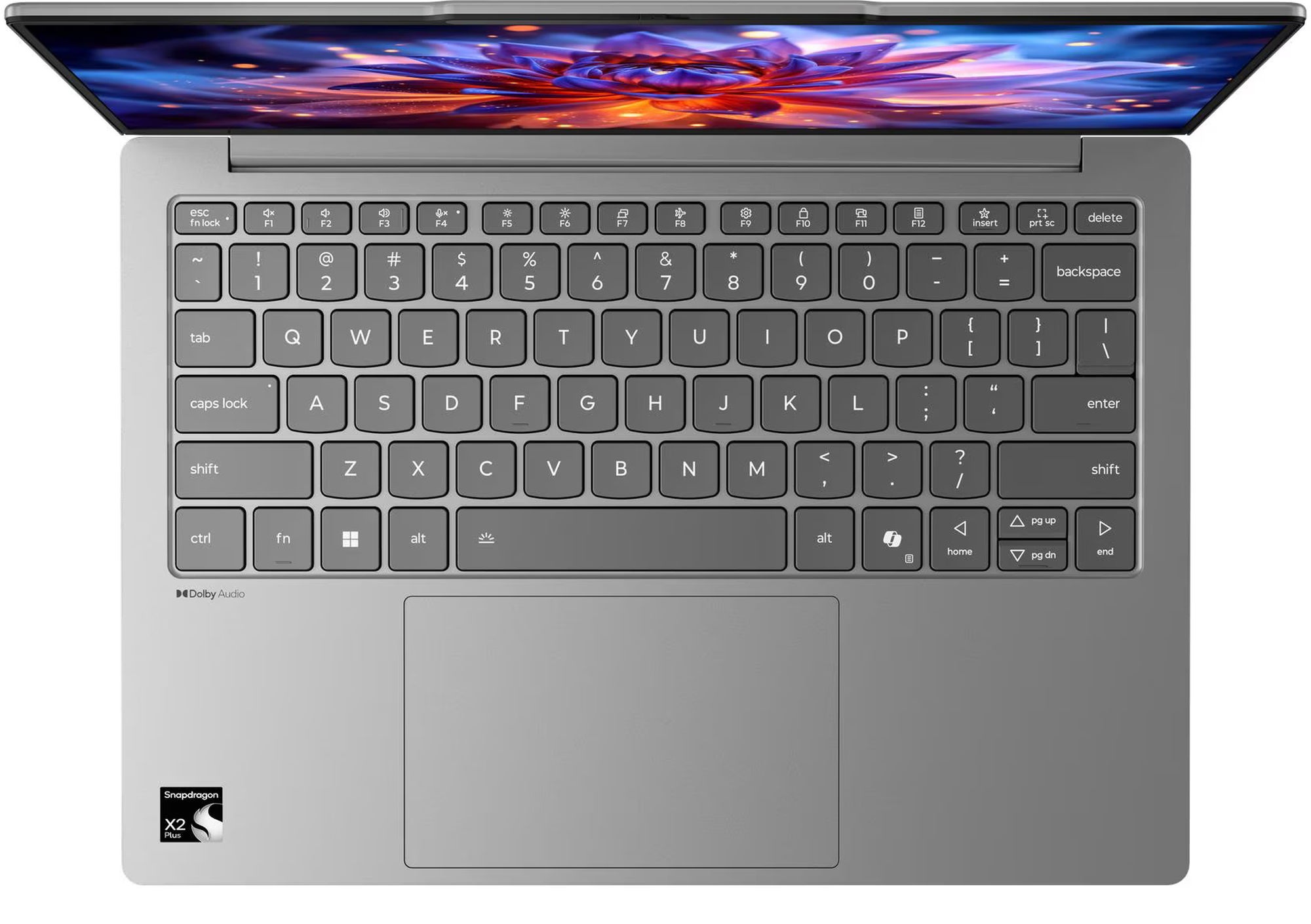 Lenovo IdeaPad Slim 5 13Q8Y11 83RK0000FR vue clavier et écran Lenovo IdeaPad Slim 5 13Q8Y11 83RK0000FR vue clavier et écran